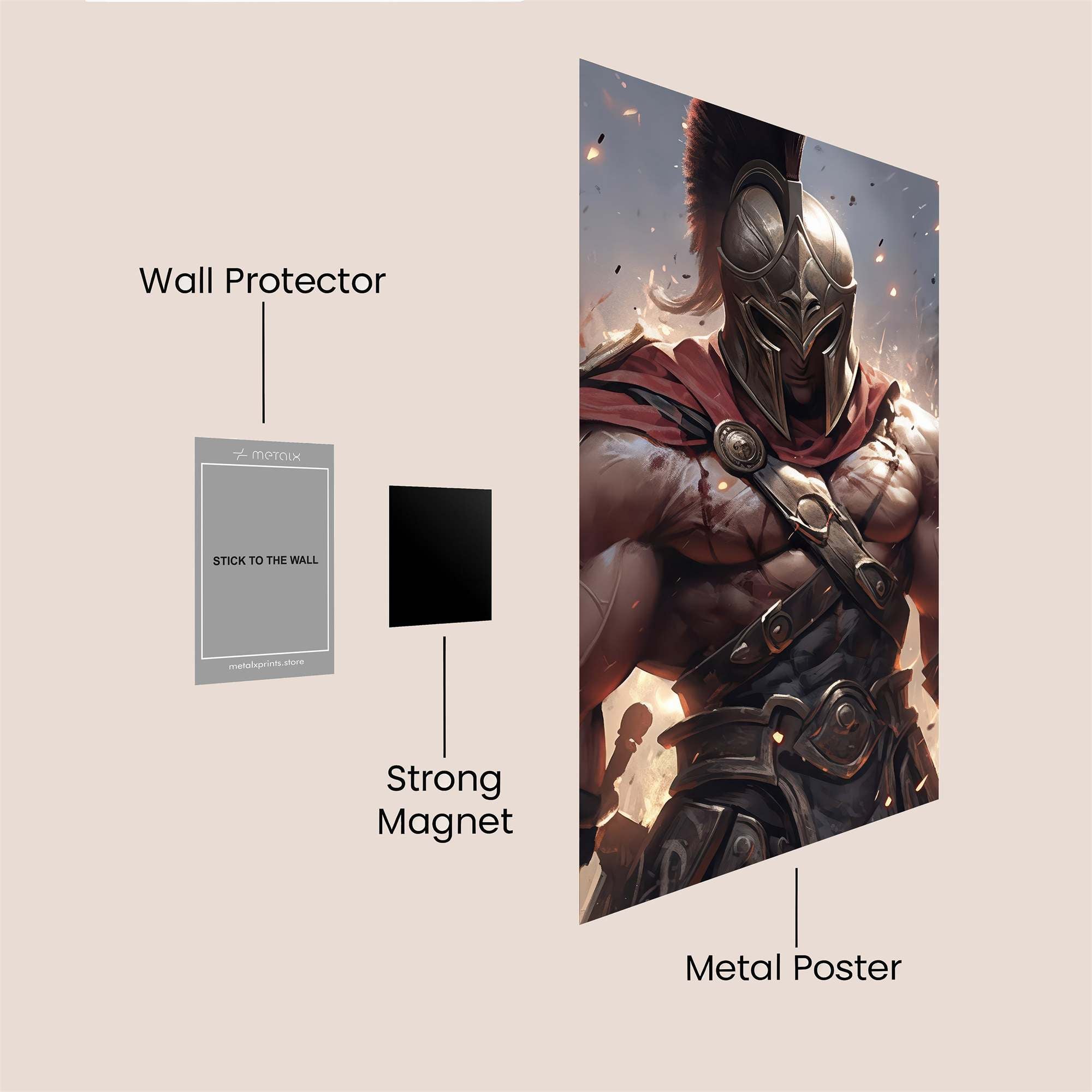 Spartan Valor Safe Wall Magnetic / M