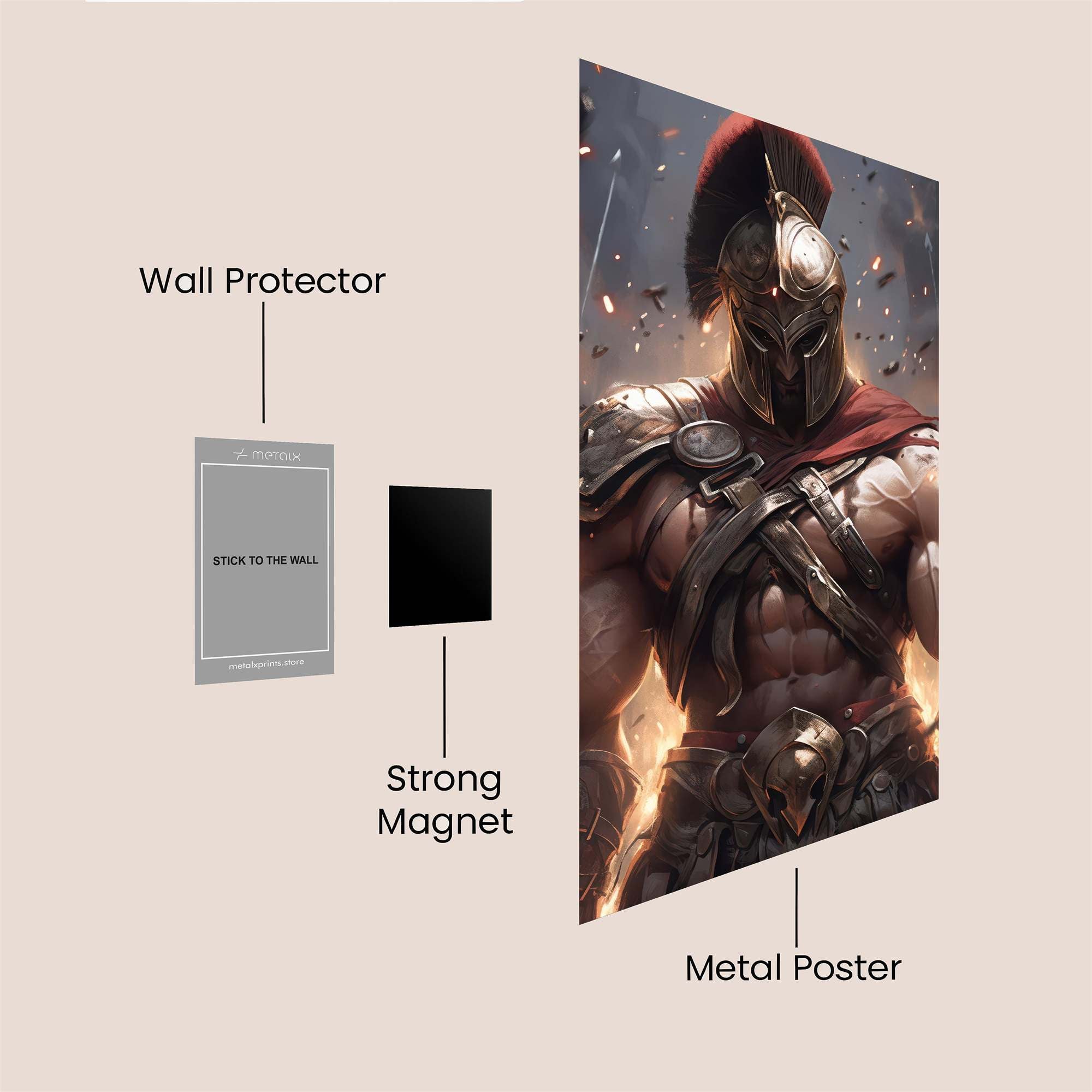 Spartan Valor Safe Wall Magnetic / M