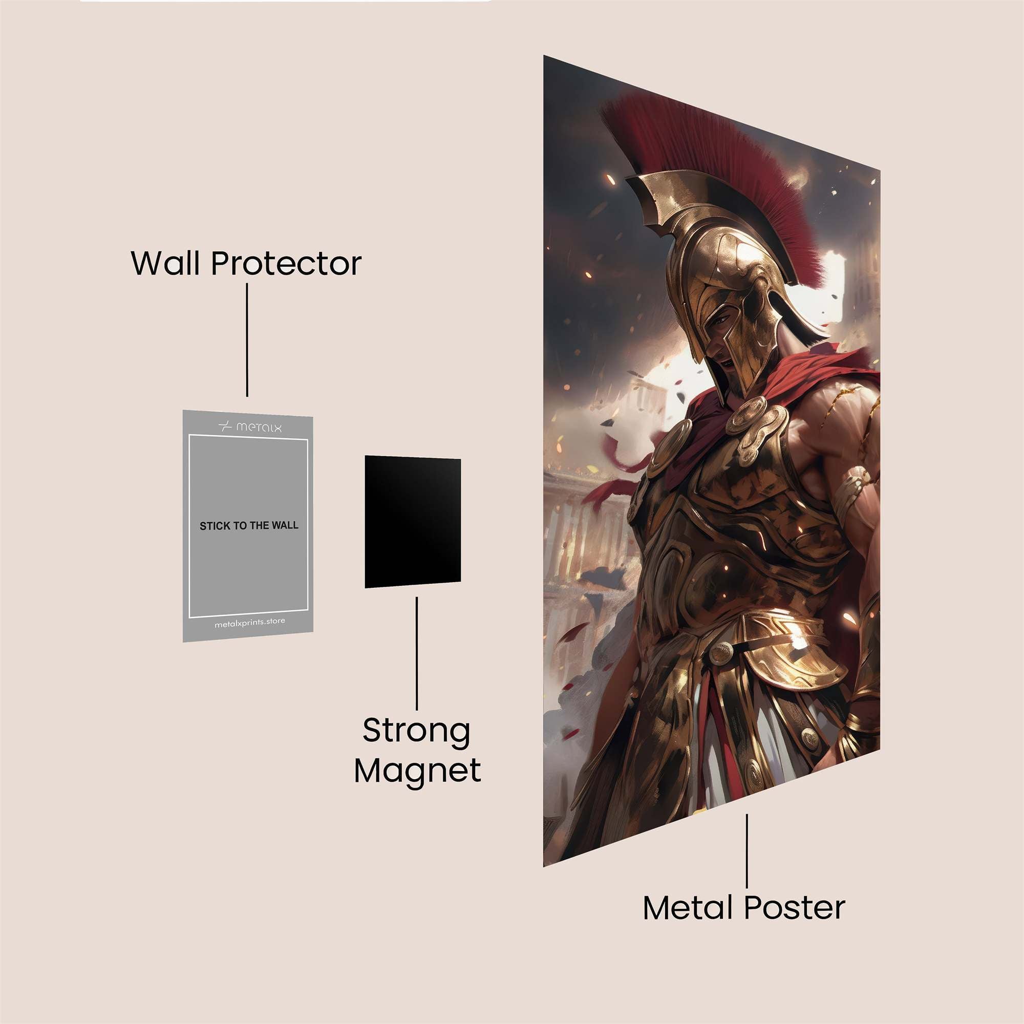Spartan Valor Safe Wall Magnetic / M