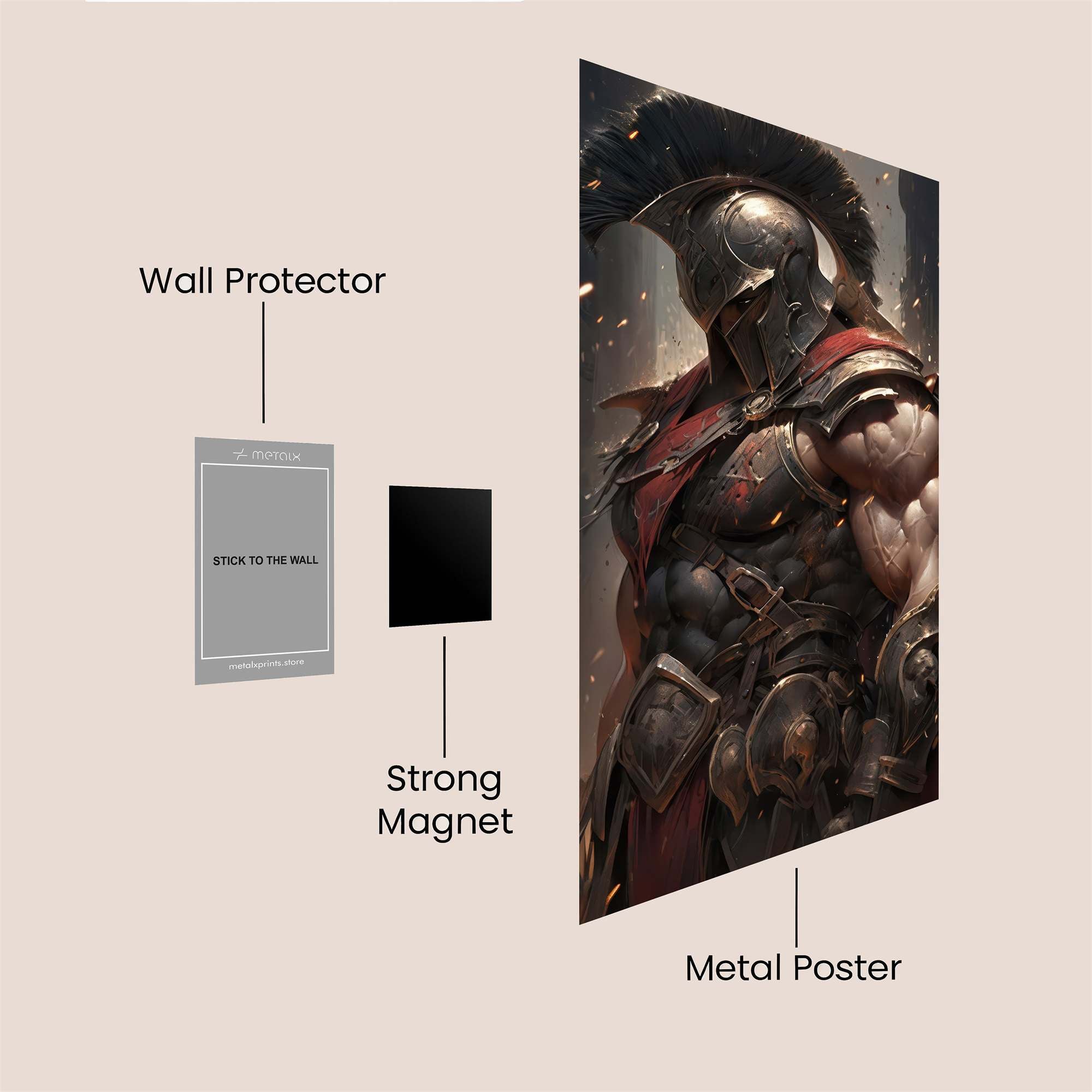Spartan Resolute Safe Wall Magnetic / M