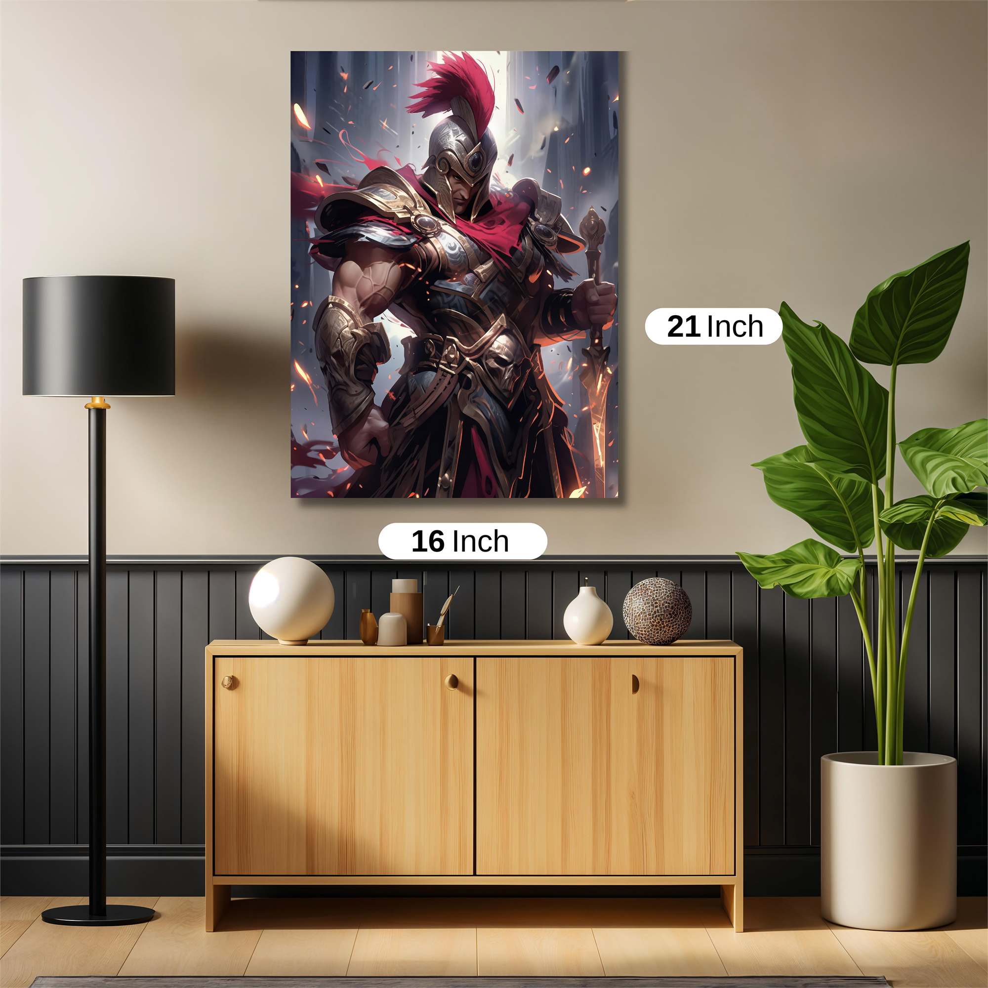 Spartan Blaze Safe Wall Magnetic / M