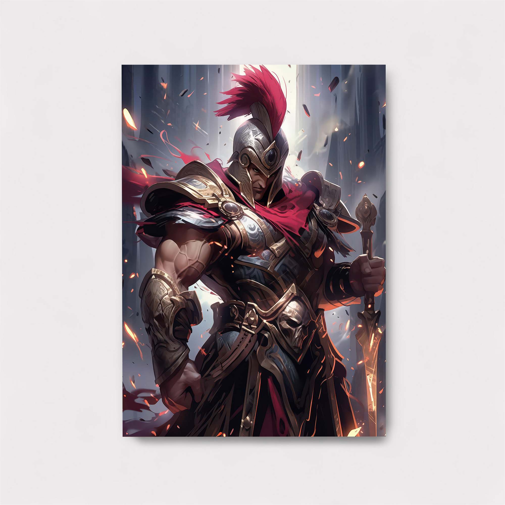 Spartan Blaze Safe Wall Magnetic / M