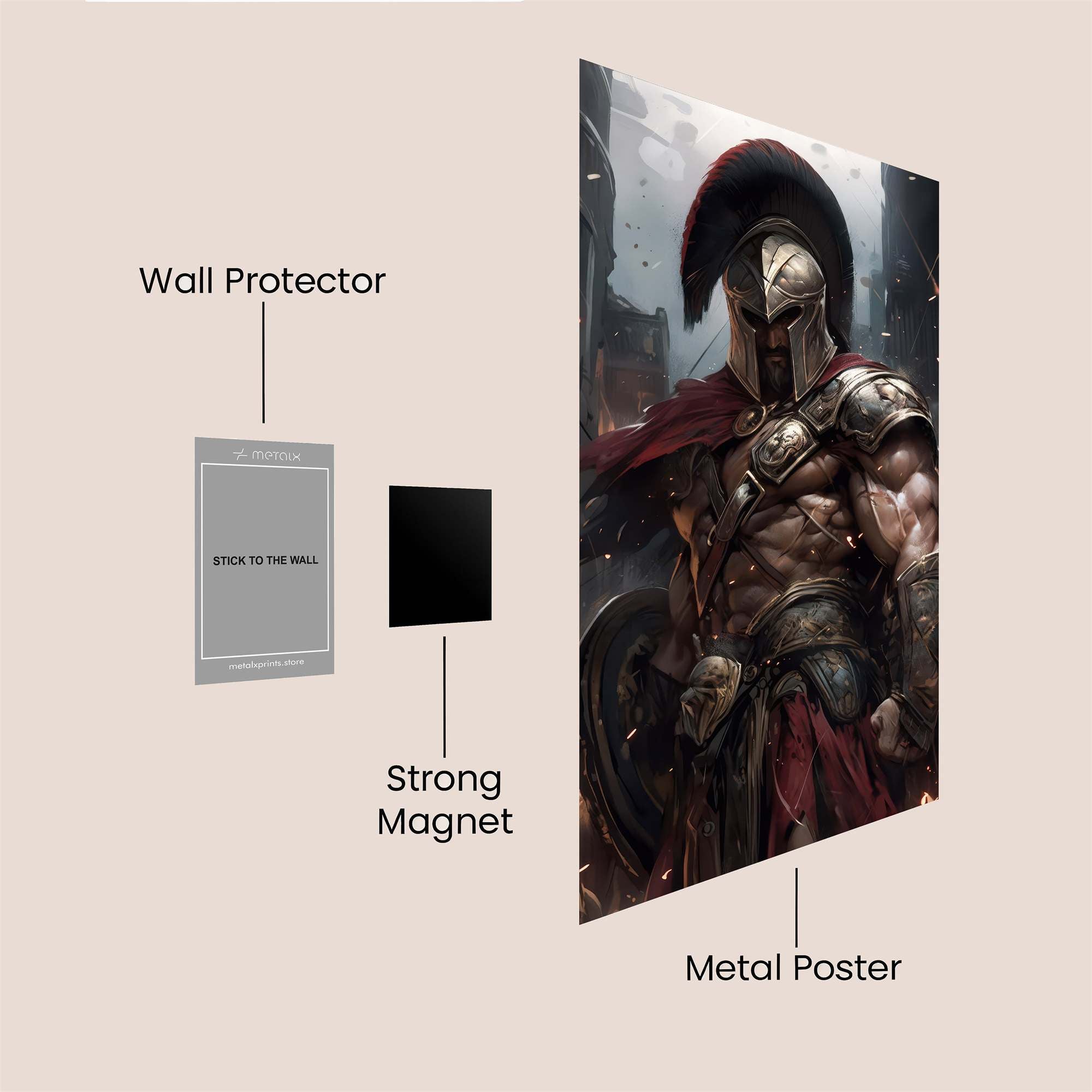 Spartan Resolute Safe Wall Magnetic / M