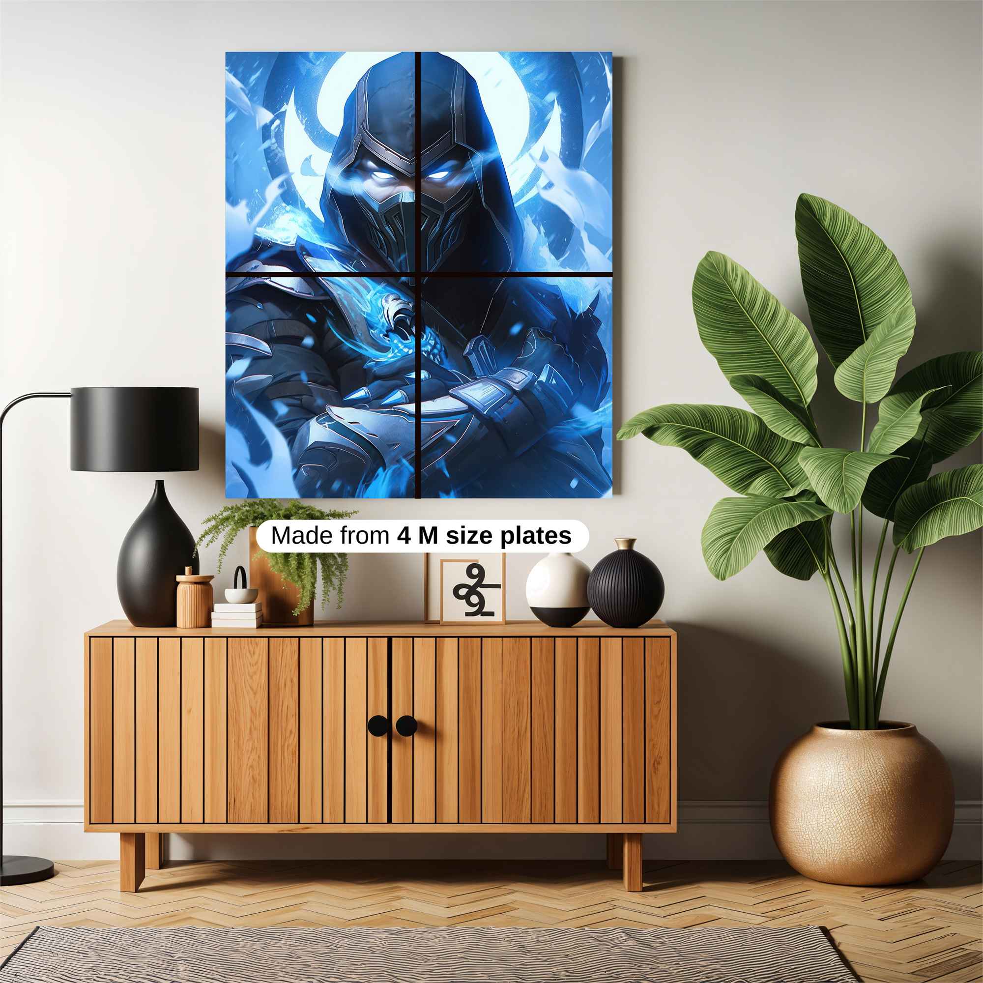 Noob Saibot Safe Wall Magnetic / M