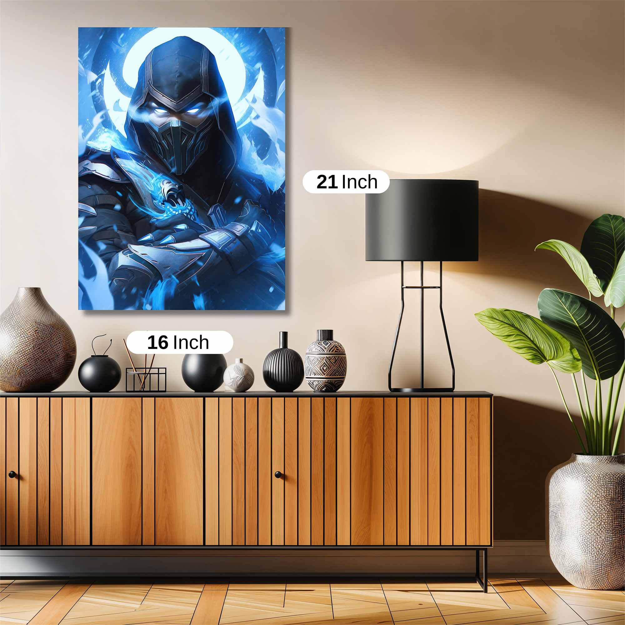 Noob Saibot Safe Wall Magnetic / M