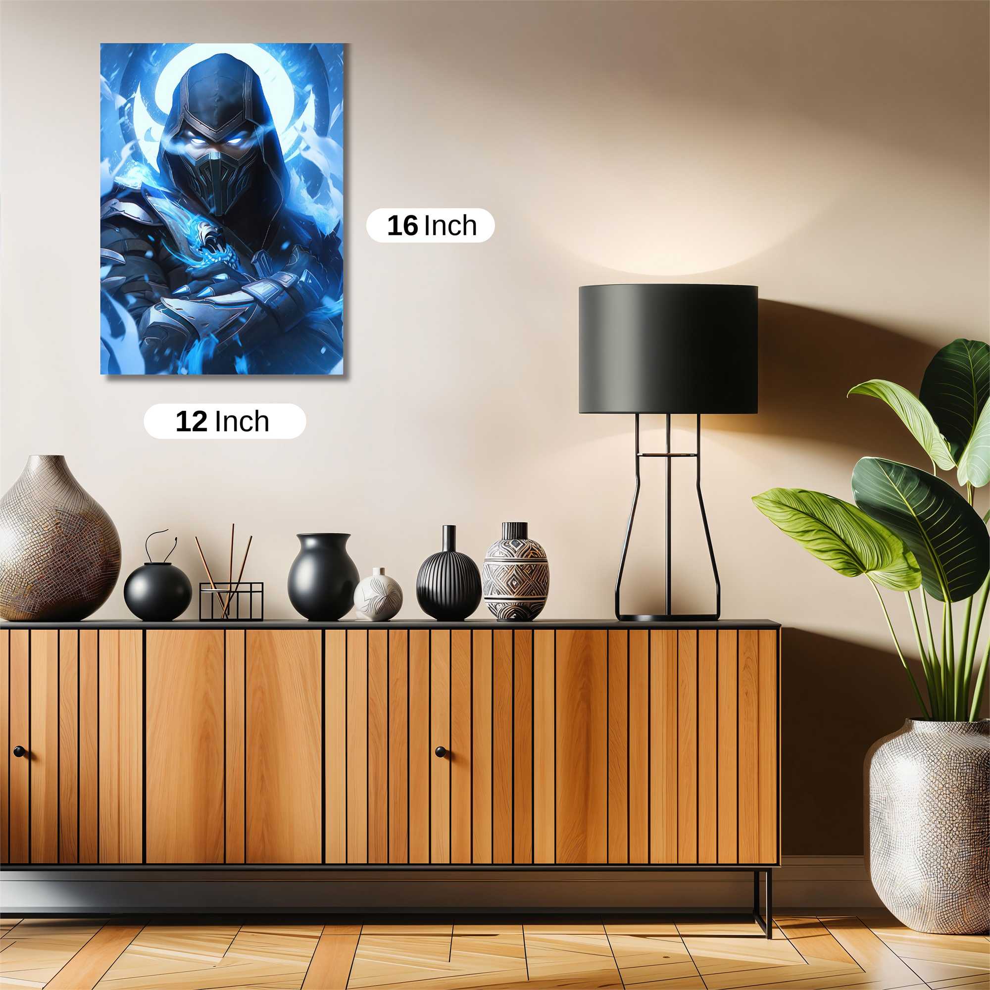 Noob Saibot Safe Wall Magnetic / M