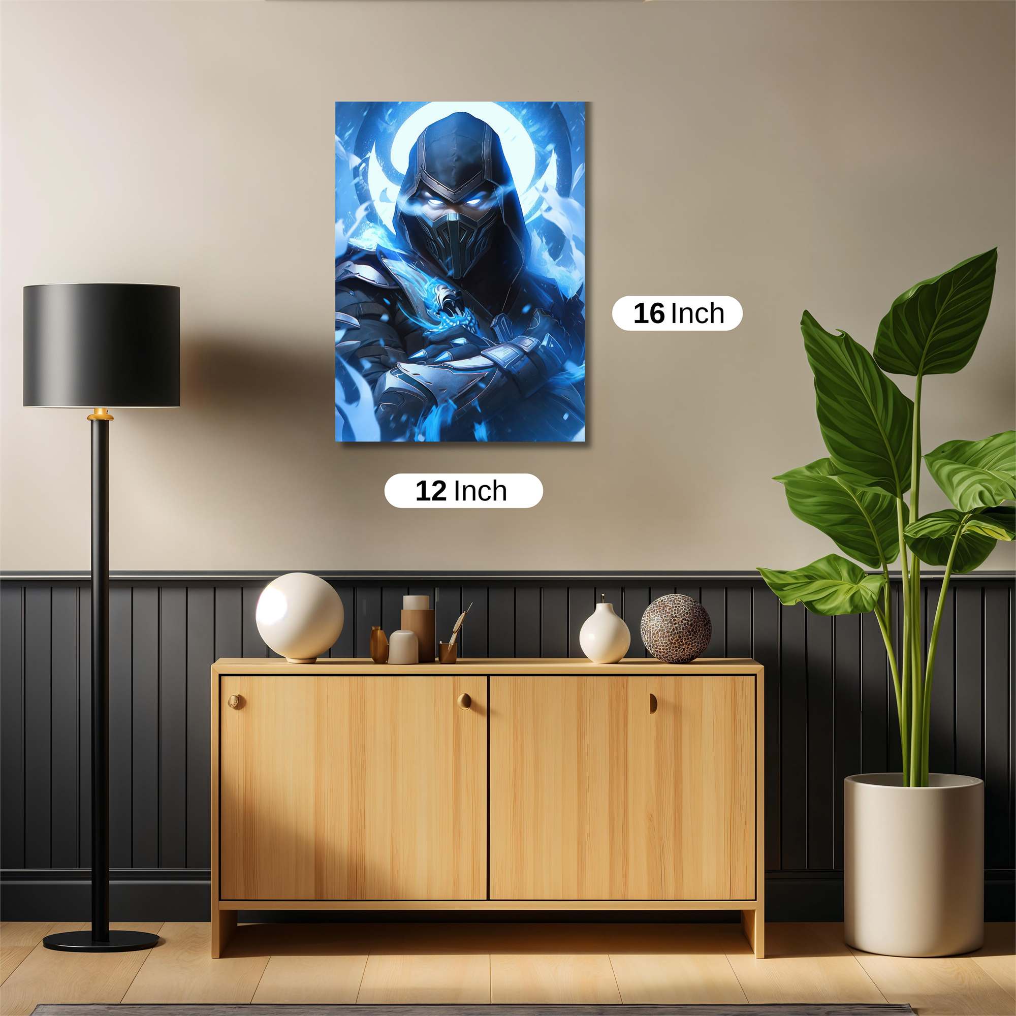 Noob Saibot Safe Wall Magnetic / M
