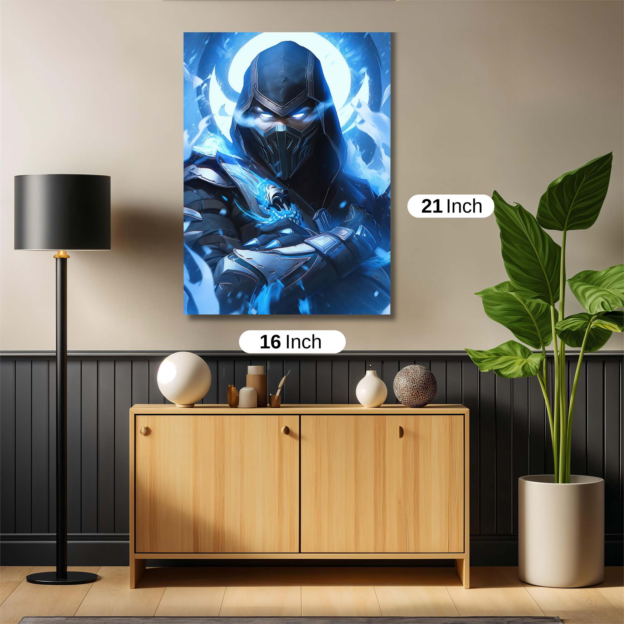 Noob Saibot Safe Wall Magnetic / M