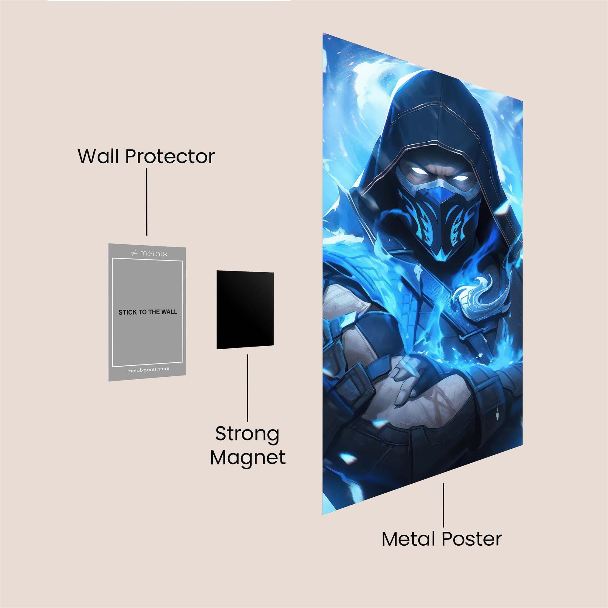 Sub-Zero Frost Safe Wall Magnetic / M