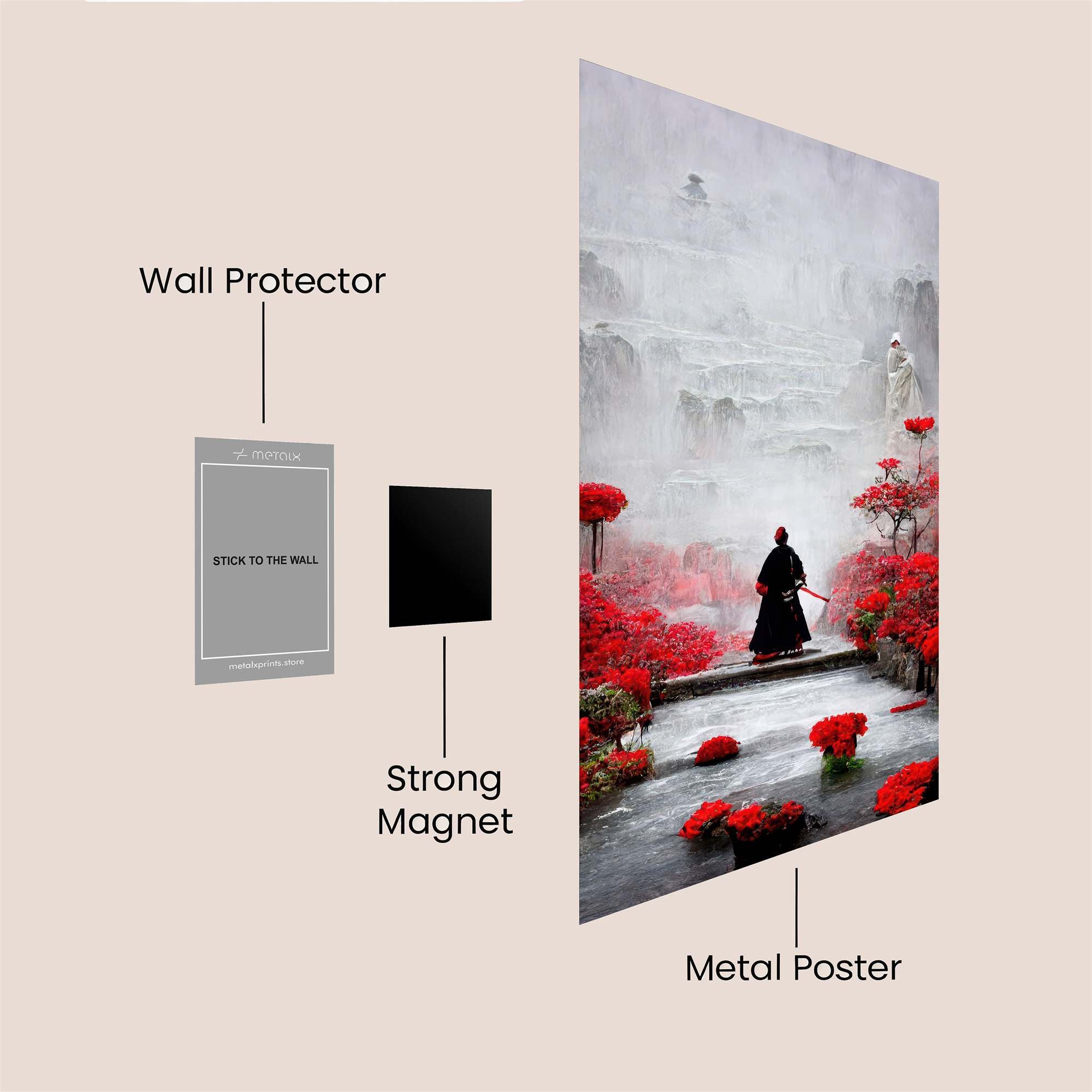 Samurai Serenity Safe Wall Magnetic / M
