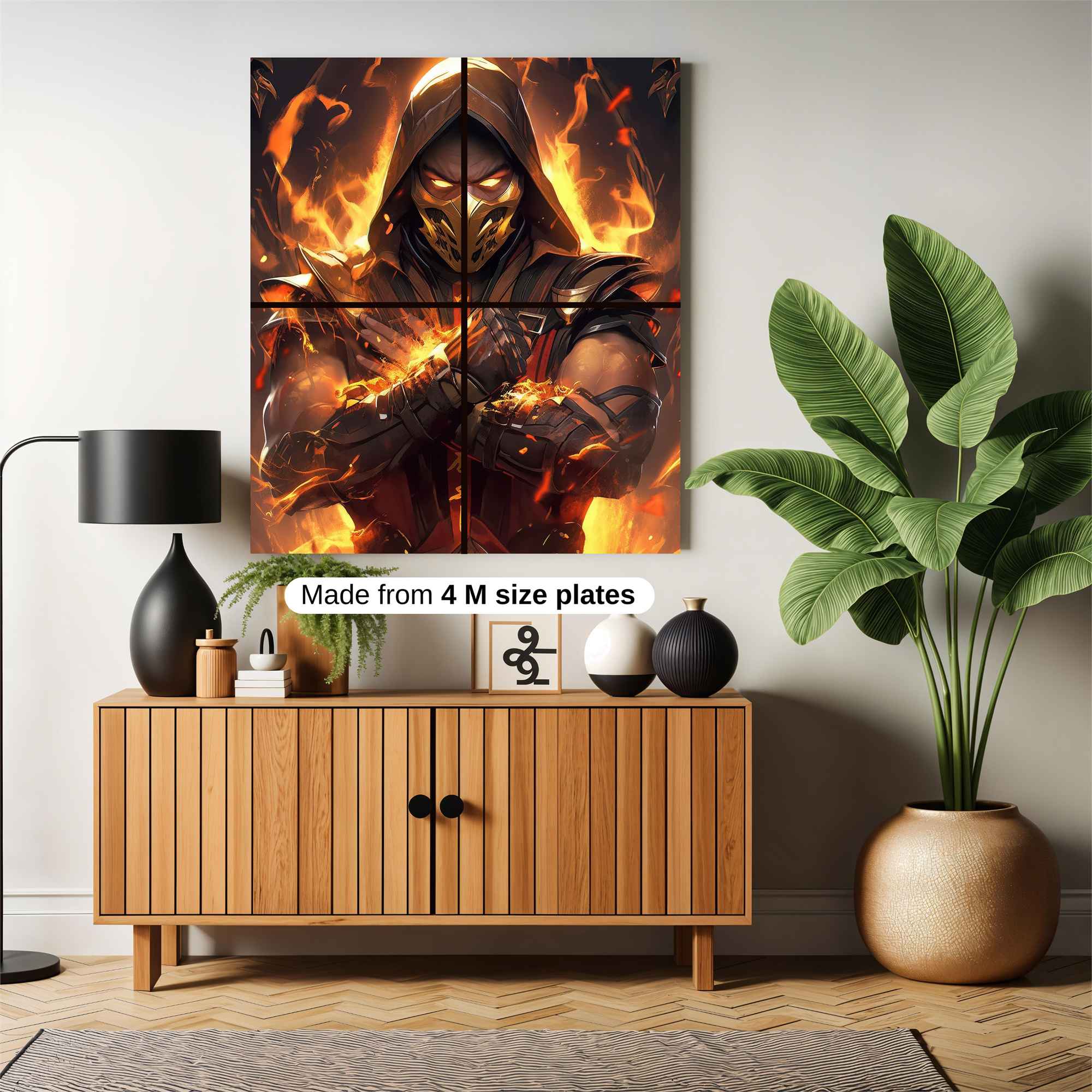 Scorpion Inferno Safe Wall Magnetic / M