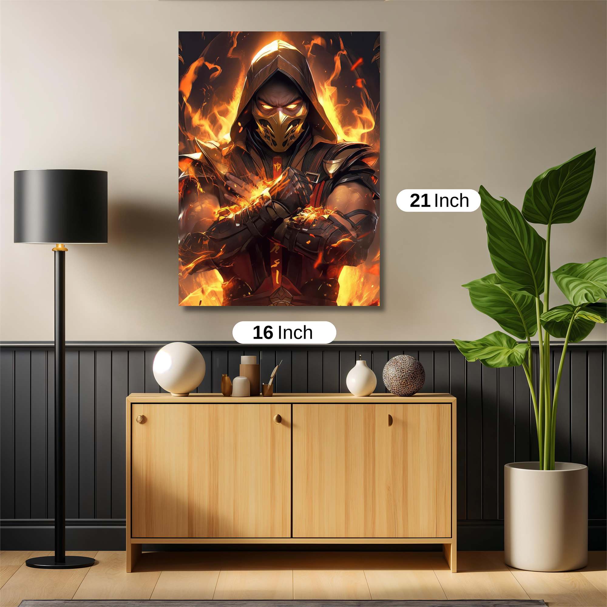 Scorpion Inferno Safe Wall Magnetic / M