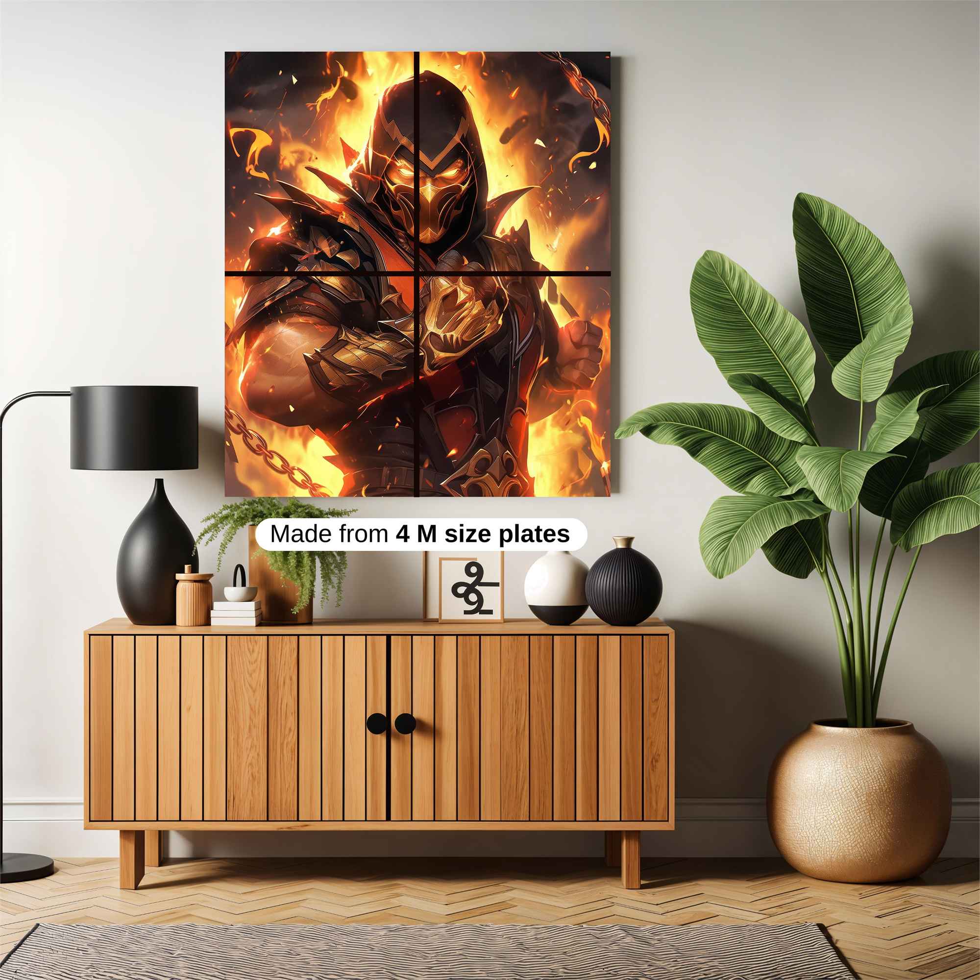 Scorpion Inferno Safe Wall Magnetic / M