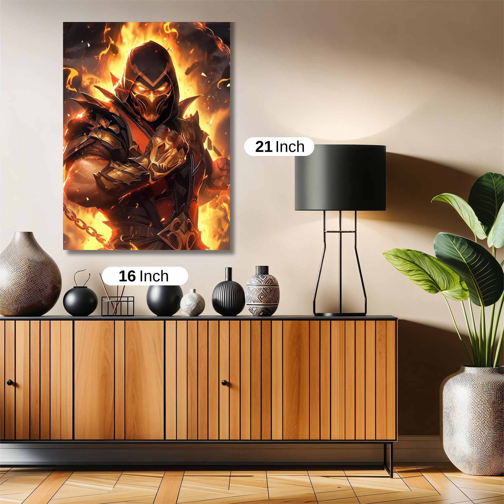 Scorpion Inferno Safe Wall Magnetic / M