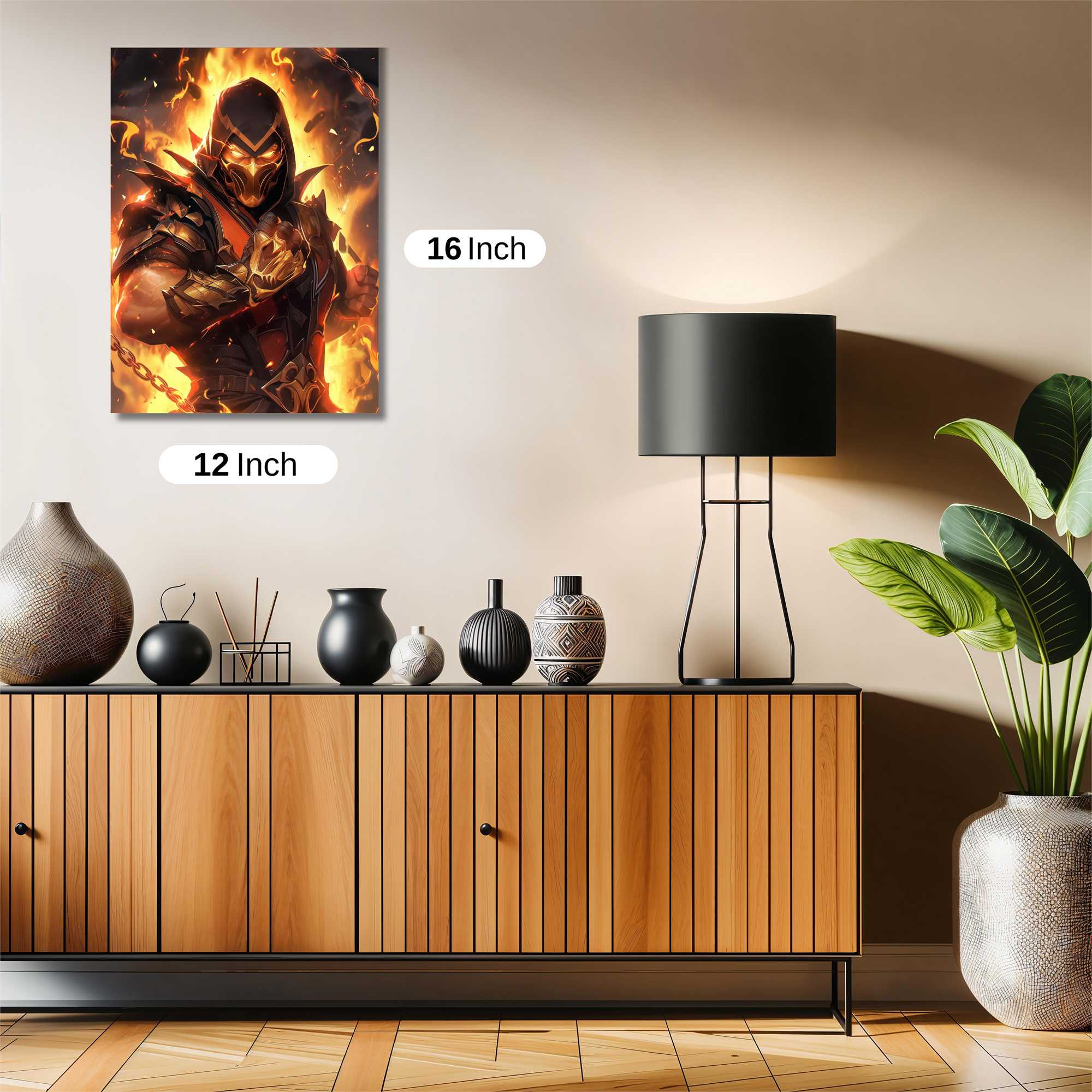 Scorpion Inferno Safe Wall Magnetic / M