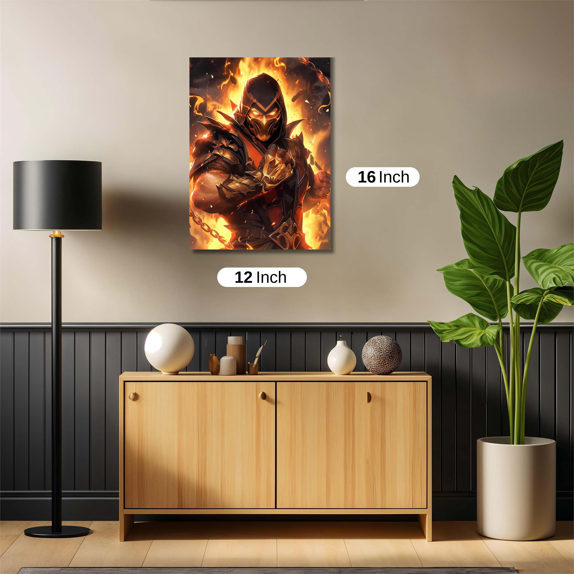 Scorpion Inferno Safe Wall Magnetic / M