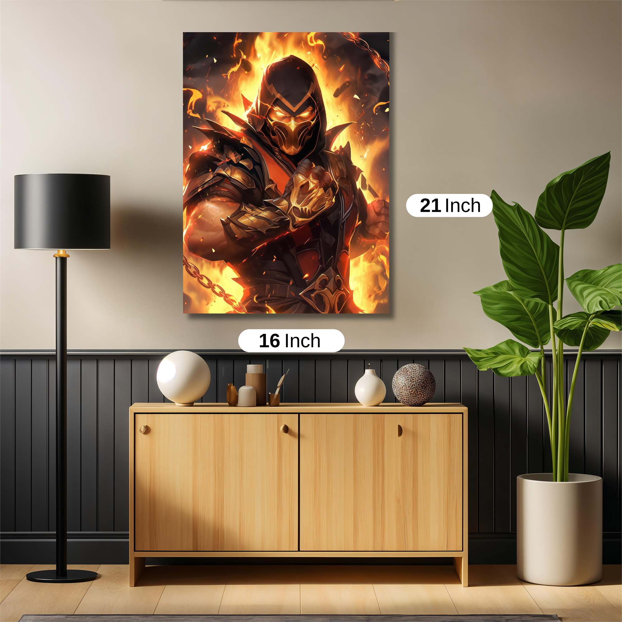 Scorpion Inferno Safe Wall Magnetic / M