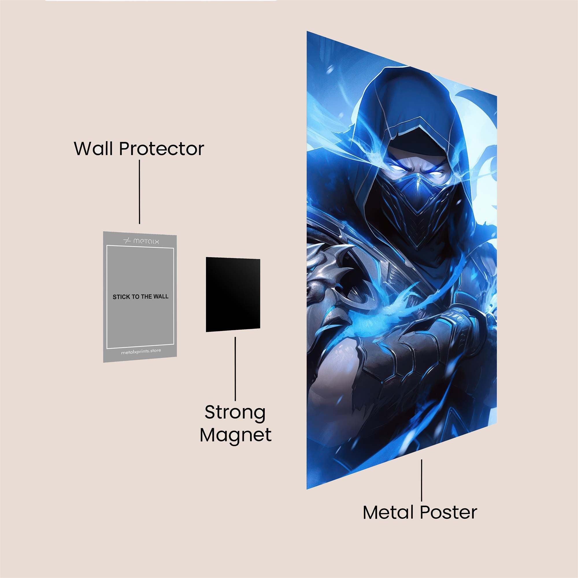 Sub-Zero Frostbite Safe Wall Magnetic / M