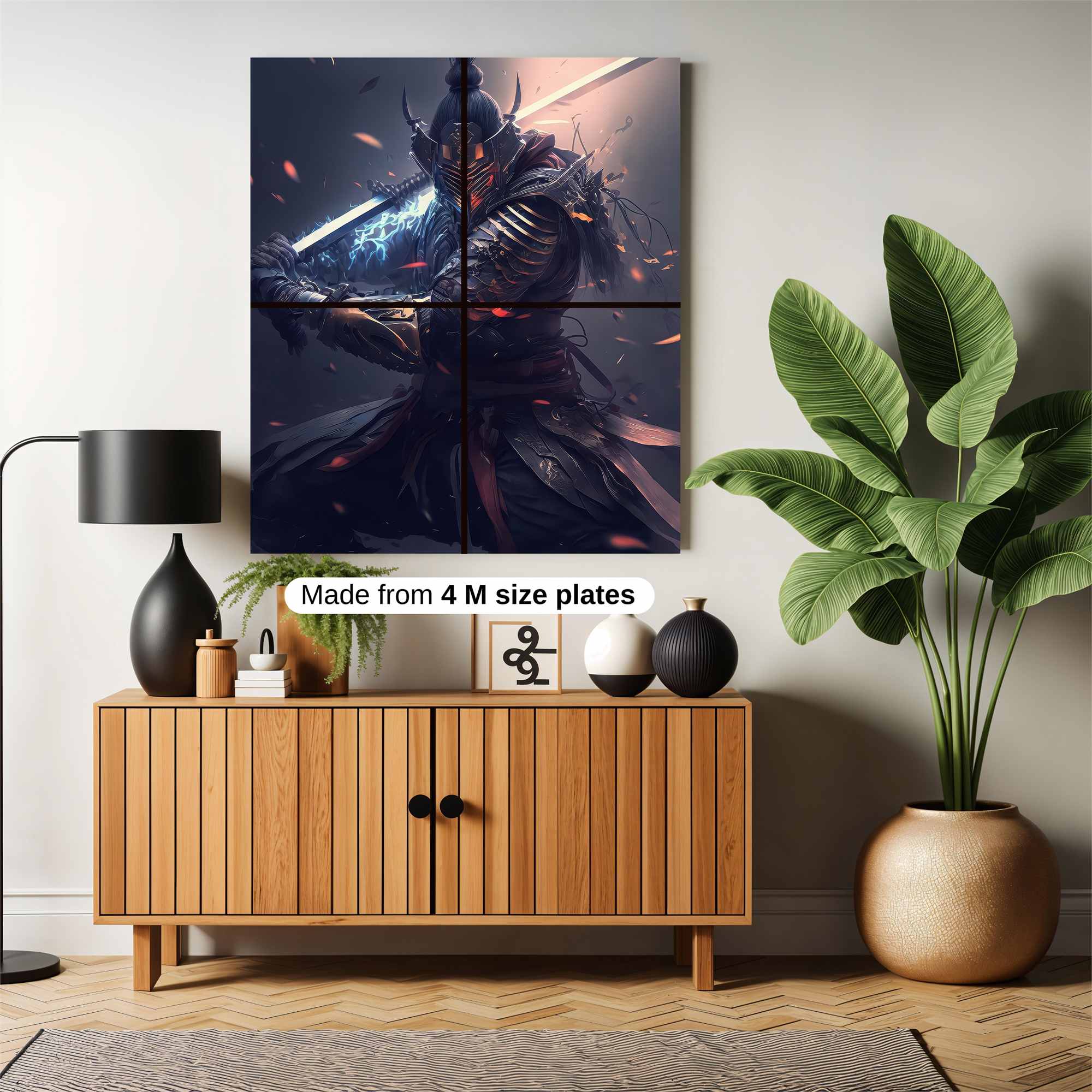 Samurai Inferno Safe Wall Magnetic / M