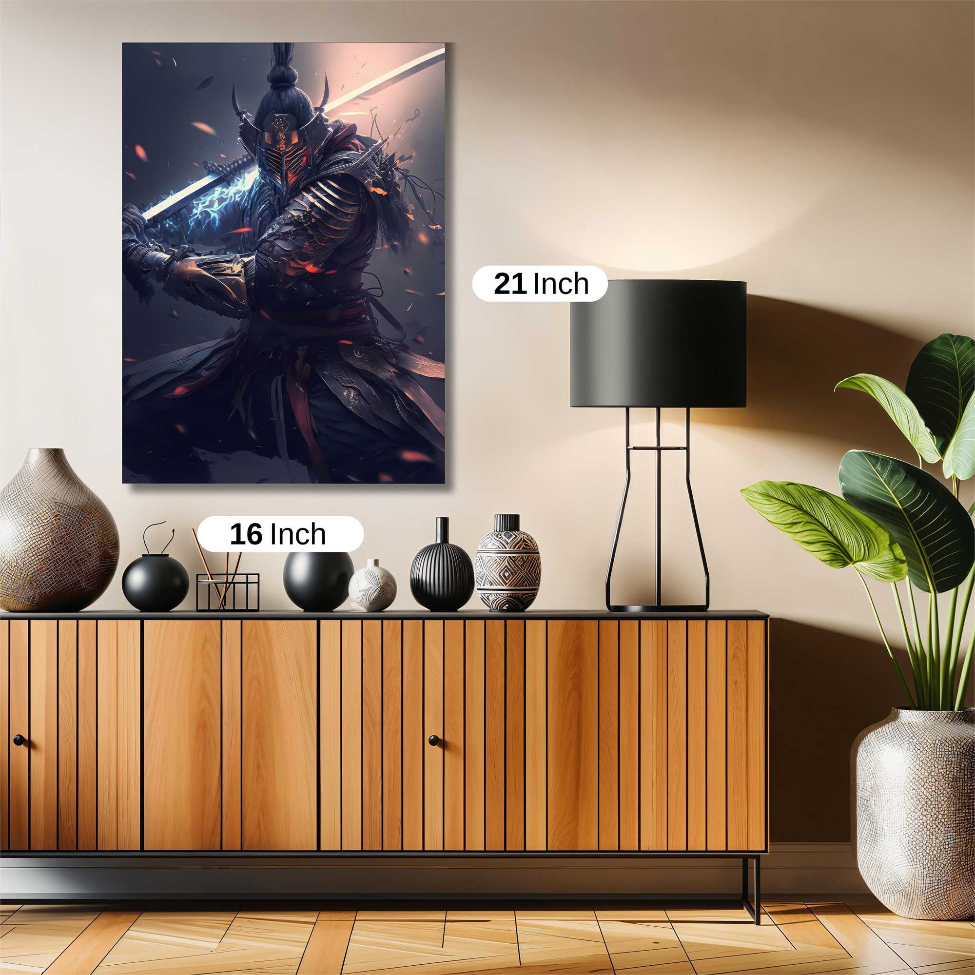 Samurai Inferno Safe Wall Magnetic / M