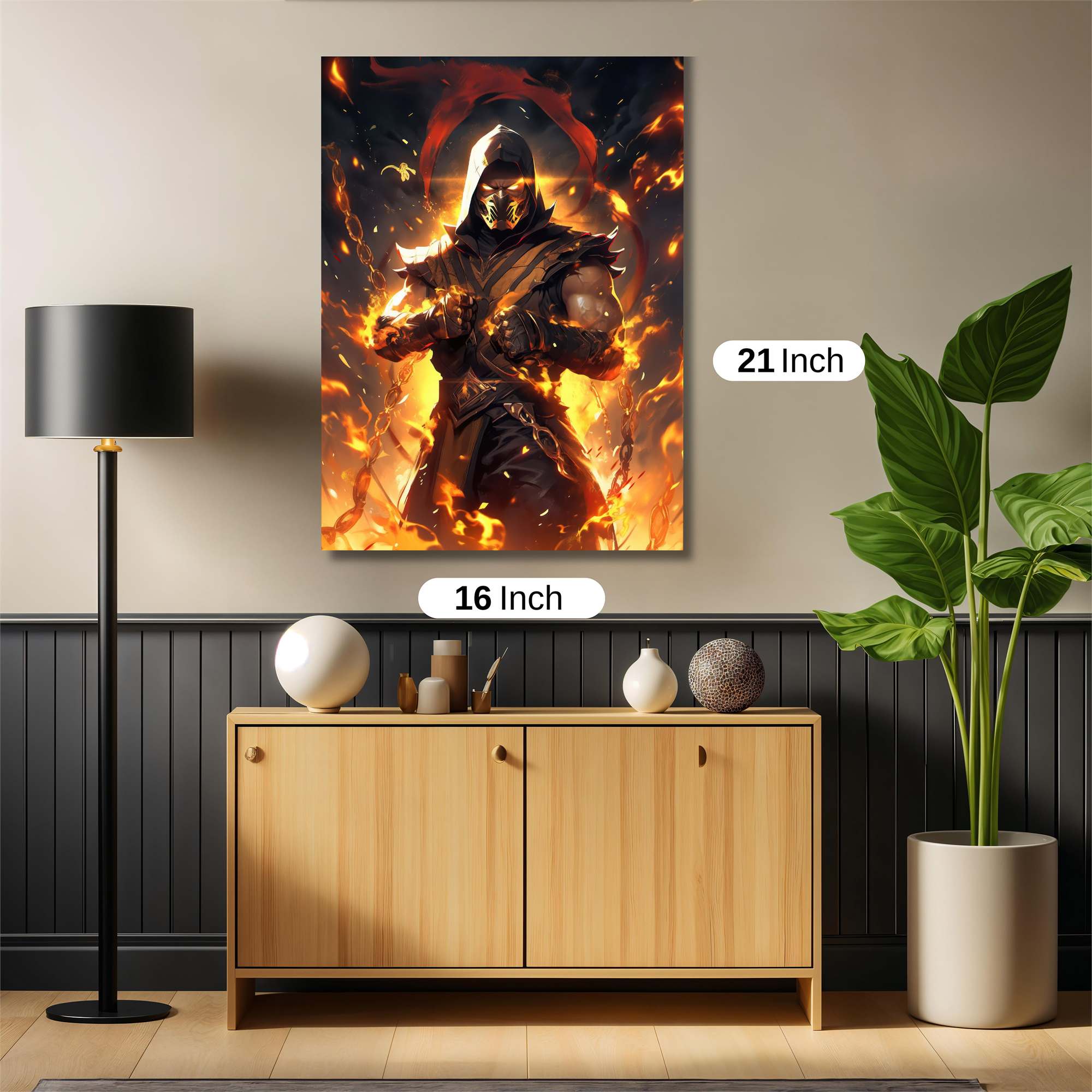 Scorpion Blaze Safe Wall Magnetic / M
