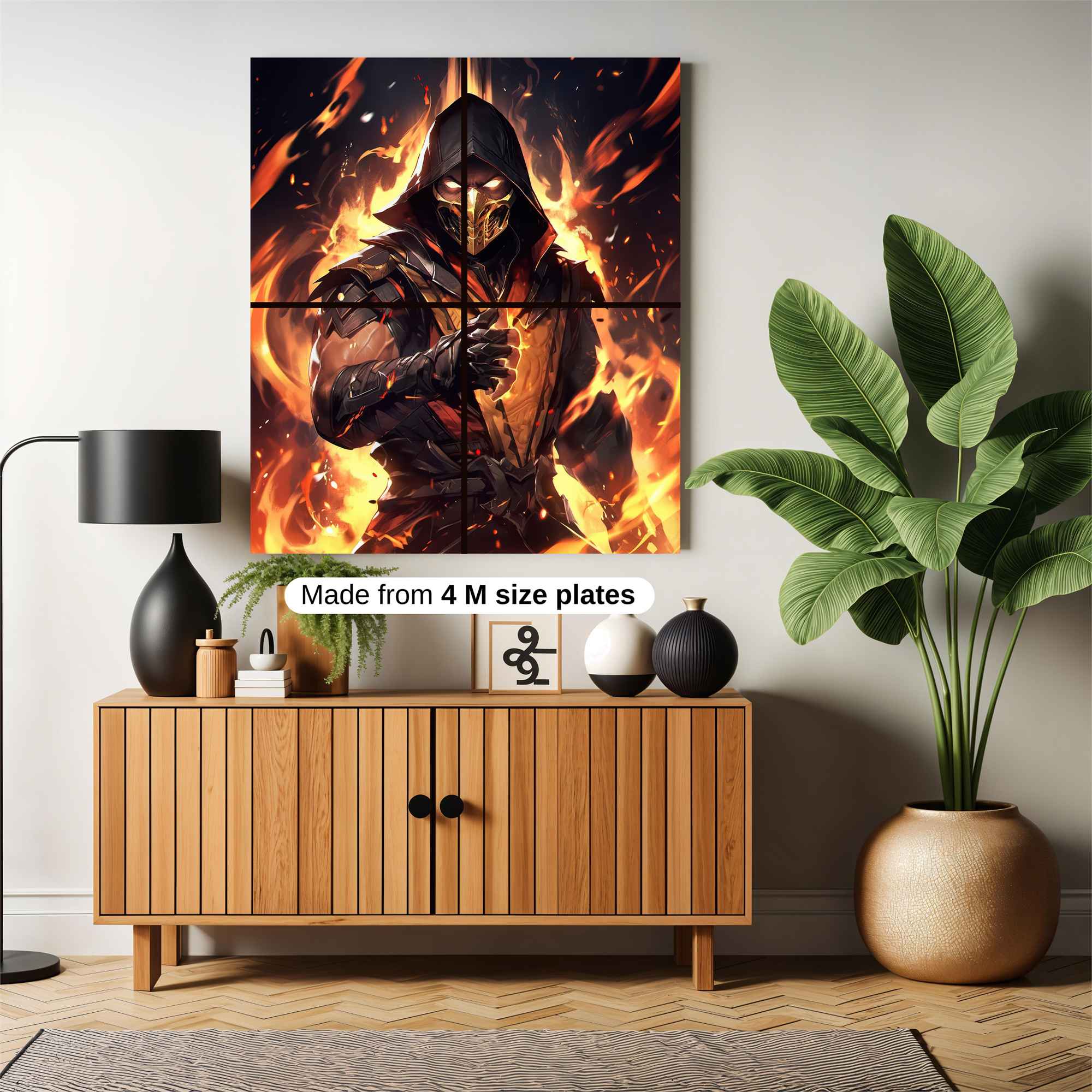 Scorpion Inferno Safe Wall Magnetic / M
