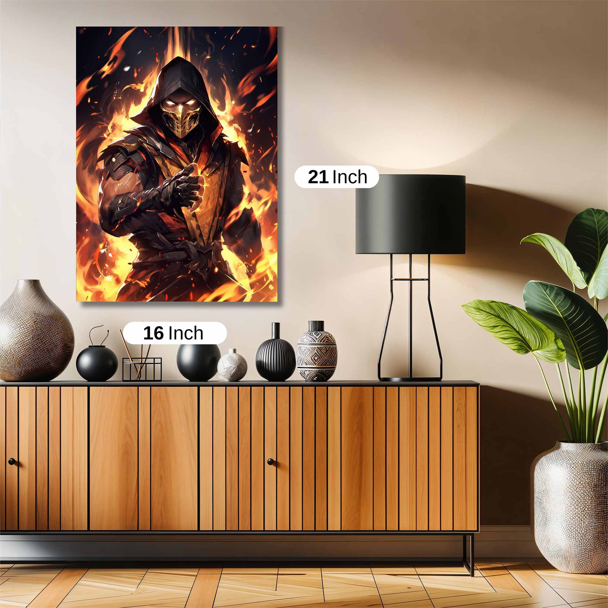 Scorpion Inferno Safe Wall Magnetic / M