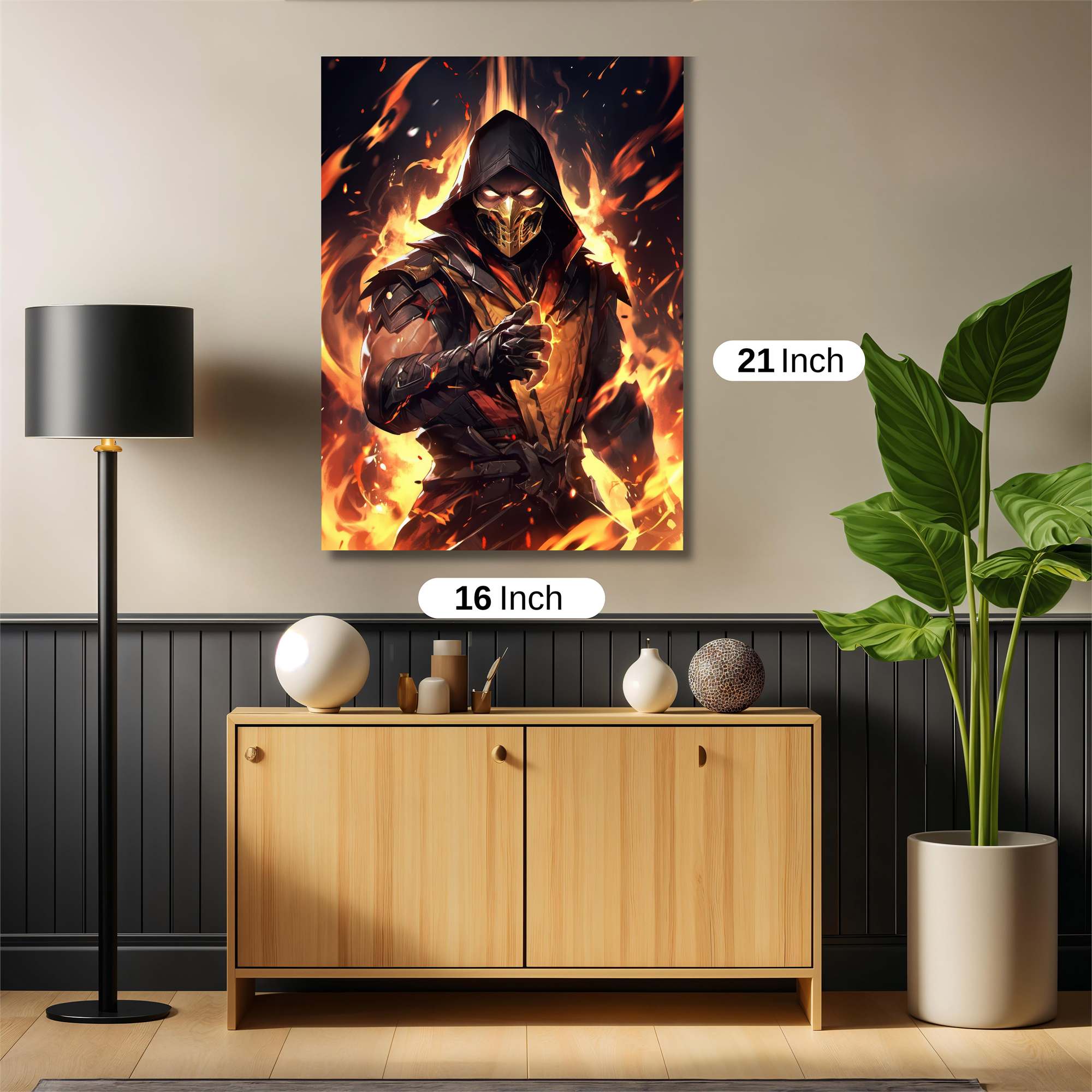 Scorpion Inferno Safe Wall Magnetic / M