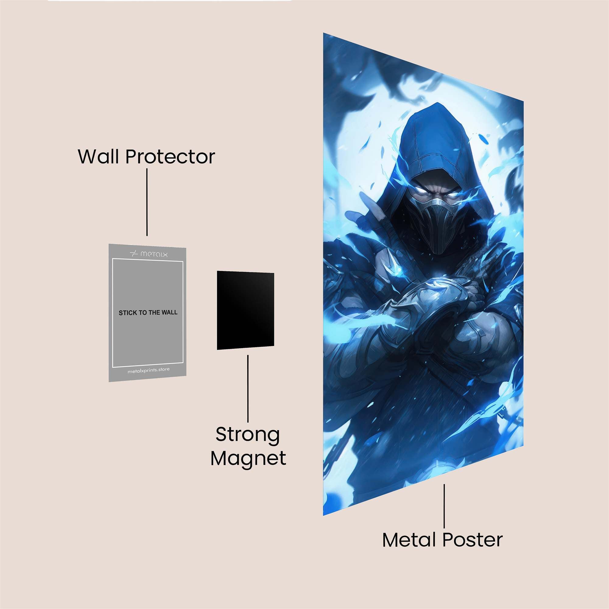 Sub-Zero Frost Safe Wall Magnetic / M