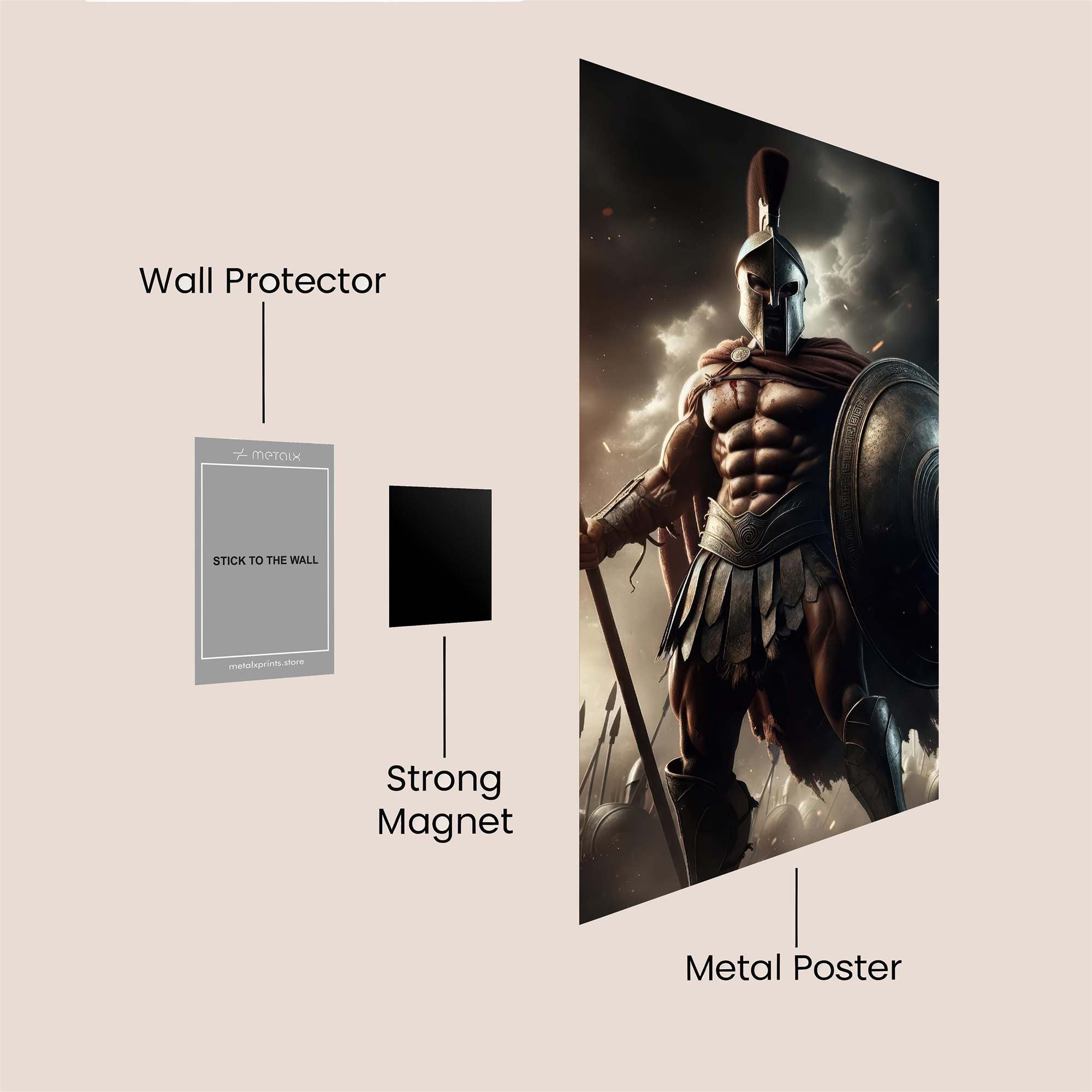 Spartan Valor Safe Wall Magnetic / M