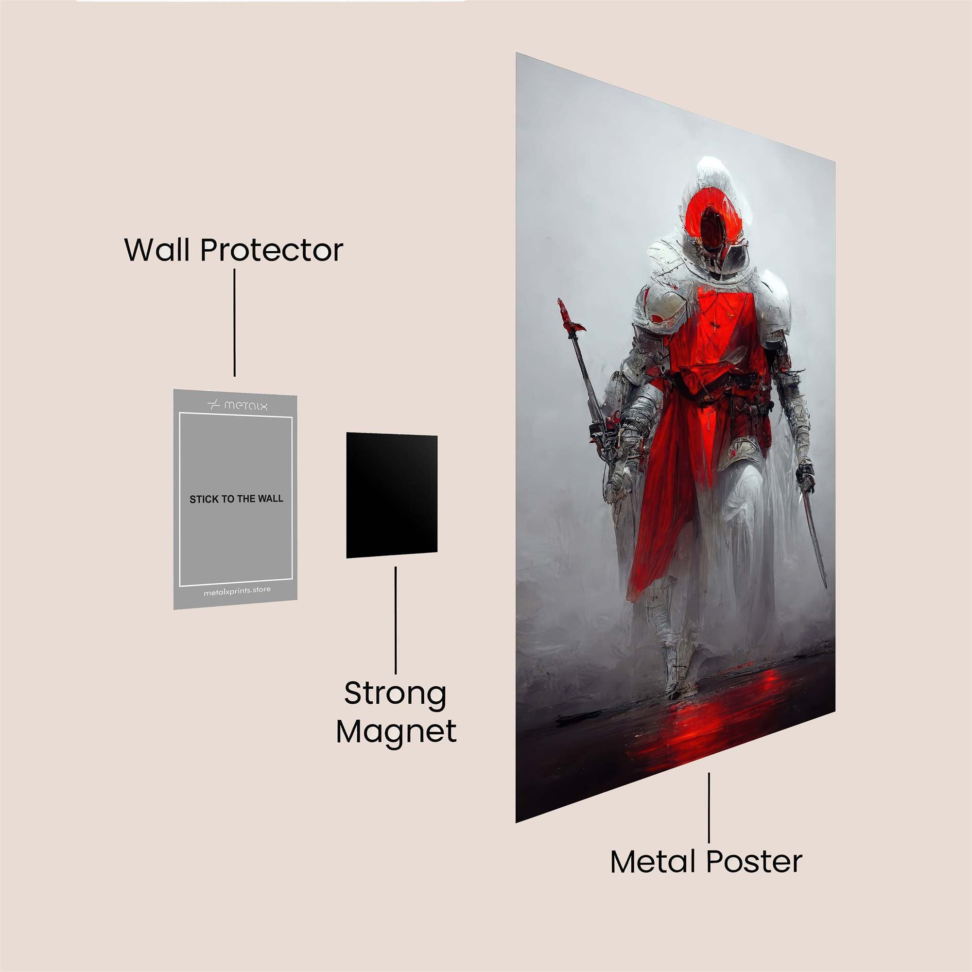 Knight Resolute Safe Wall Magnetic / M