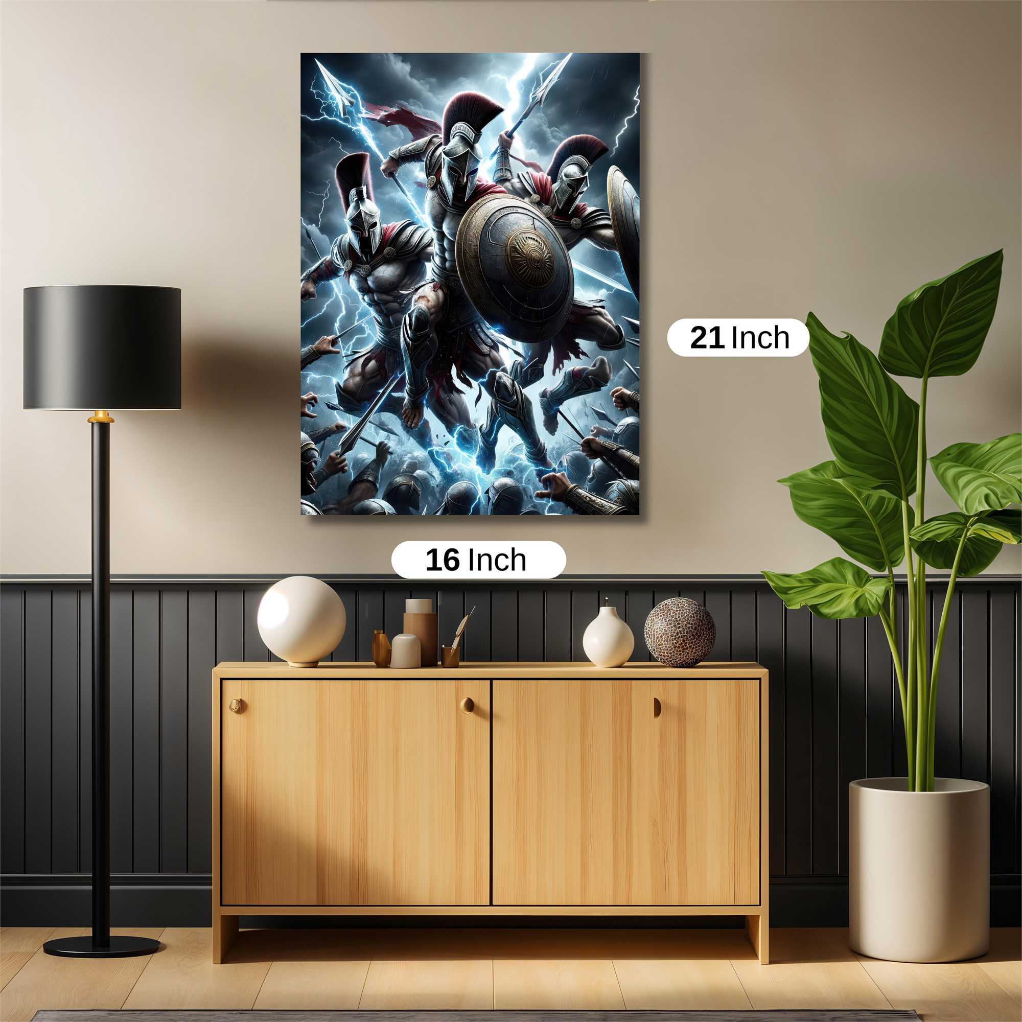 Spartans Thunder Safe Wall Magnetic / M