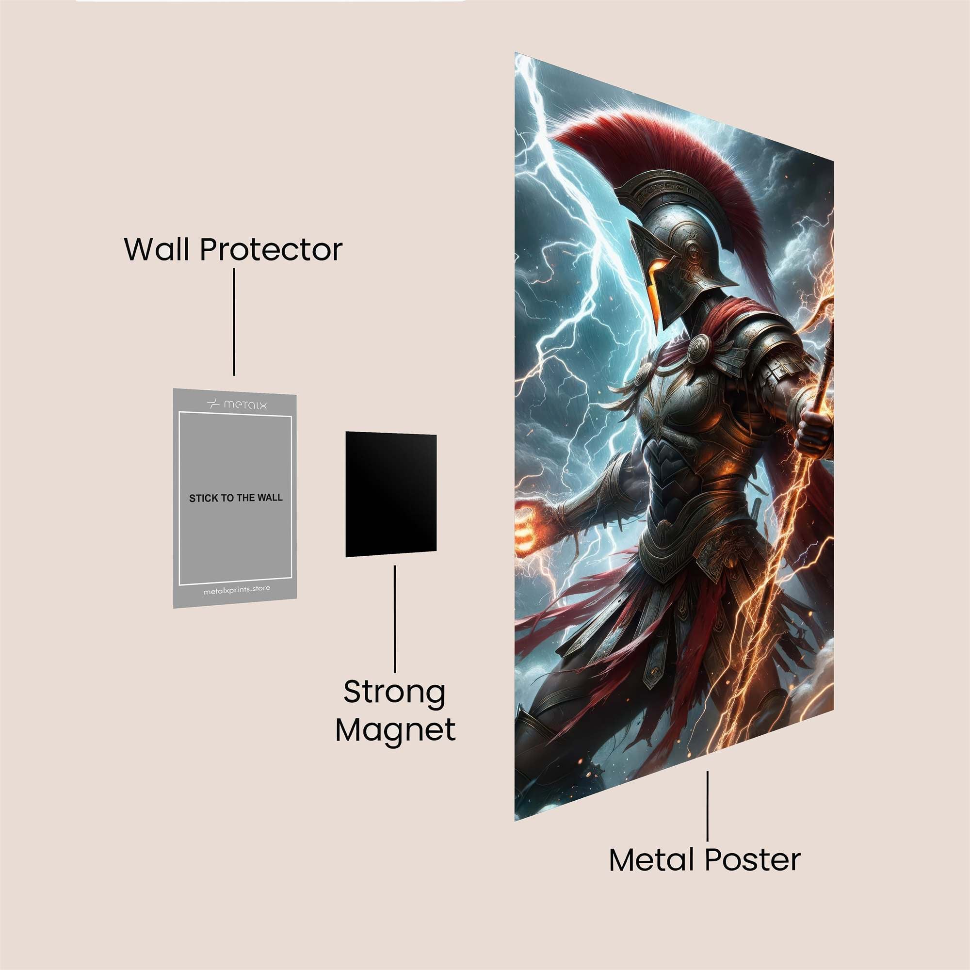 Zeus Majestic Safe Wall Magnetic / M