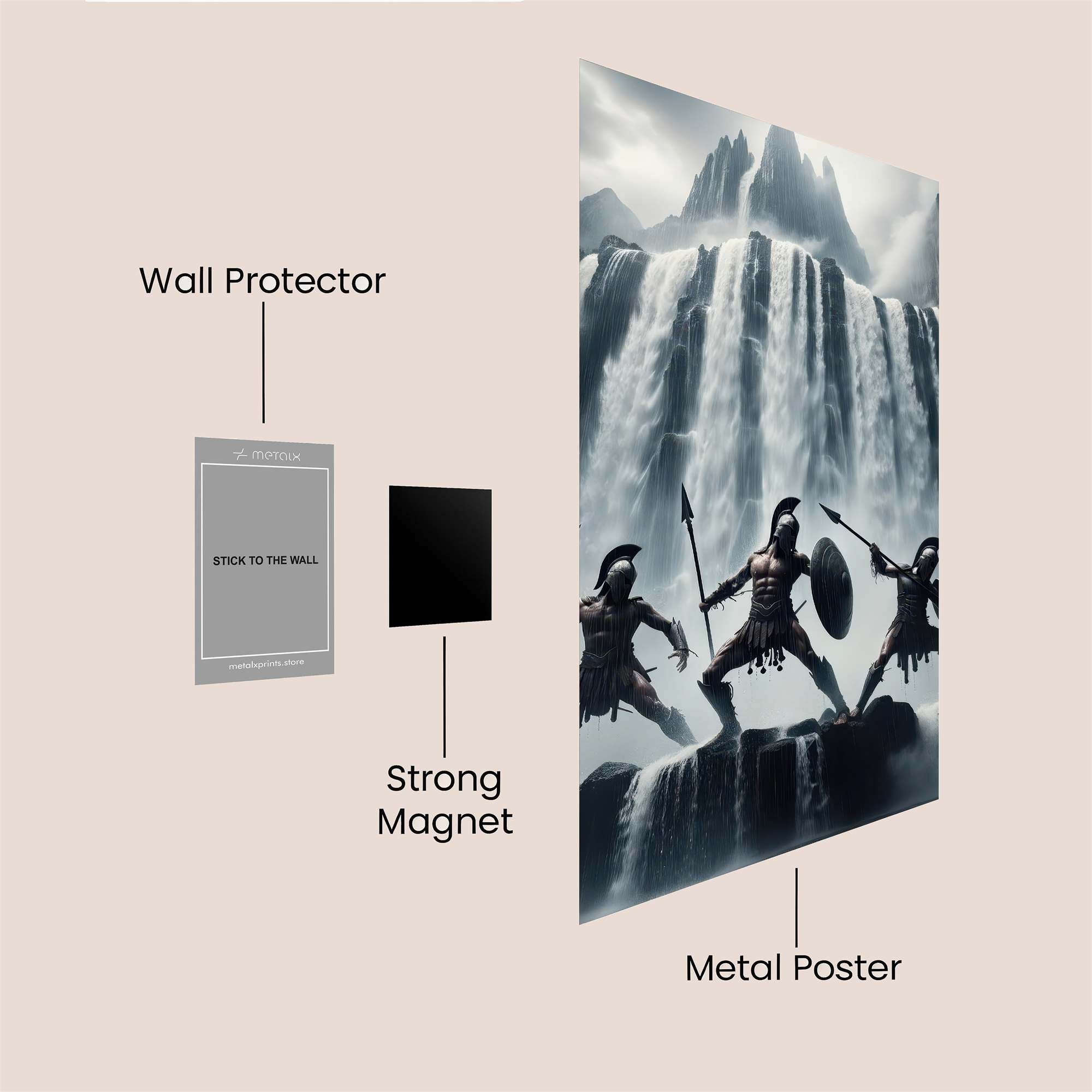 Spartans Majestic Safe Wall Magnetic / M