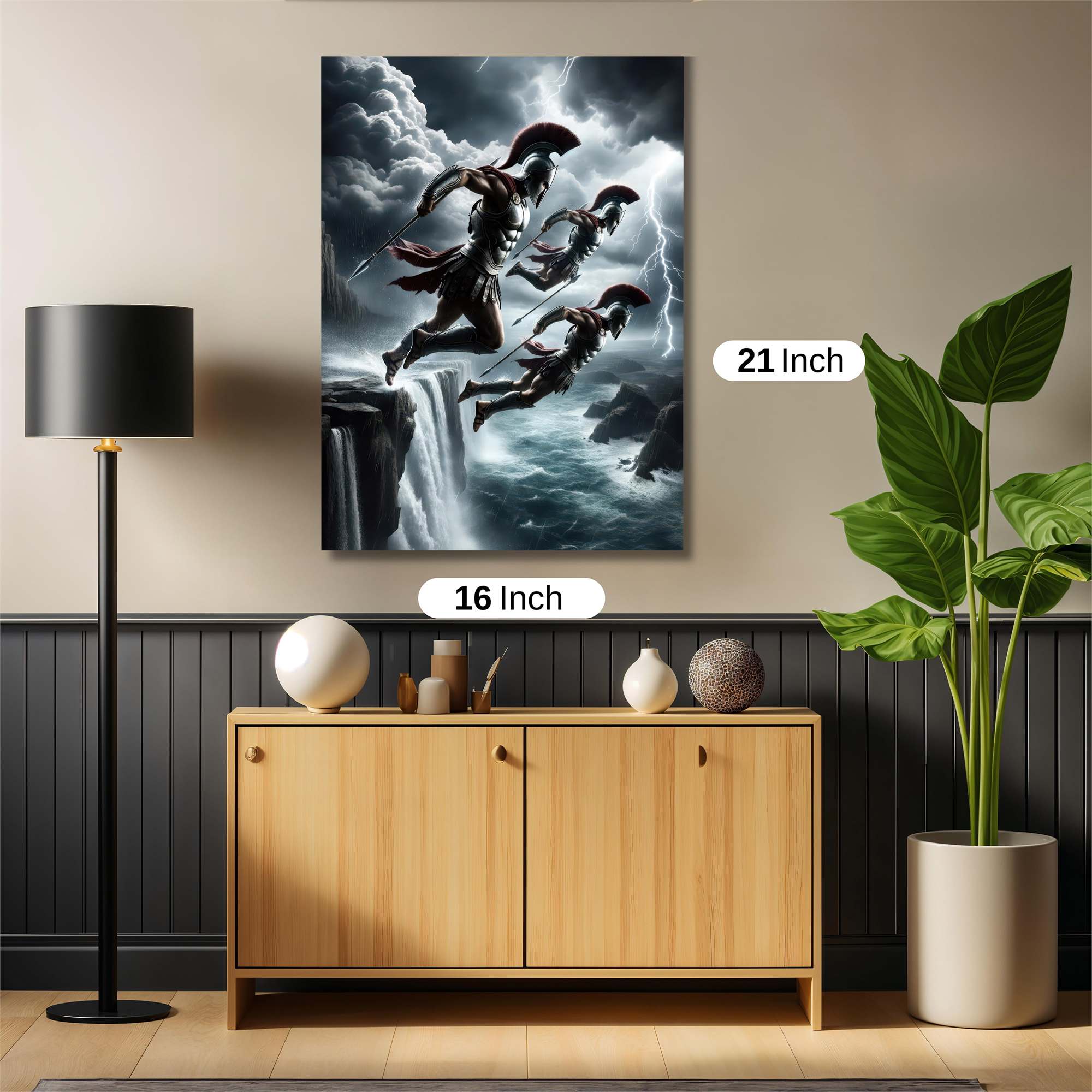 Spartans Leap Safe Wall Magnetic / M