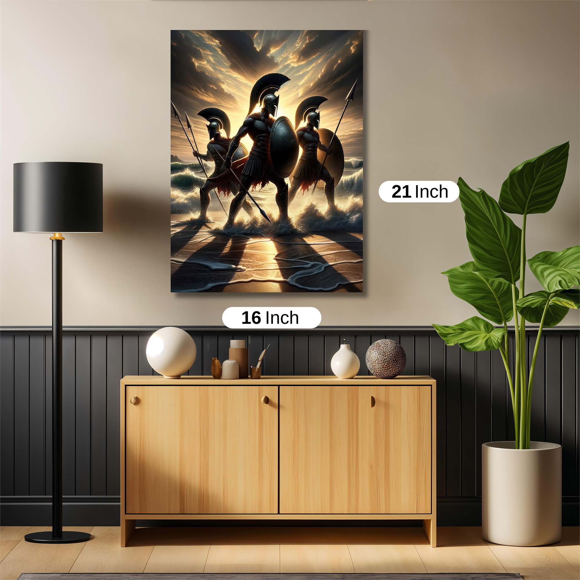 Spartans Dawn Safe Wall Magnetic / M
