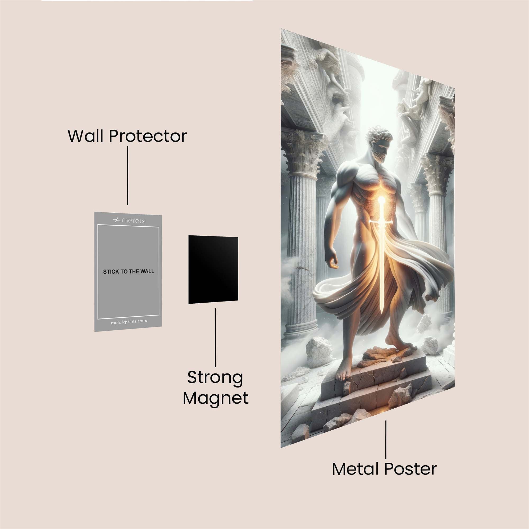 Apollo Radiant Safe Wall Magnetic / M
