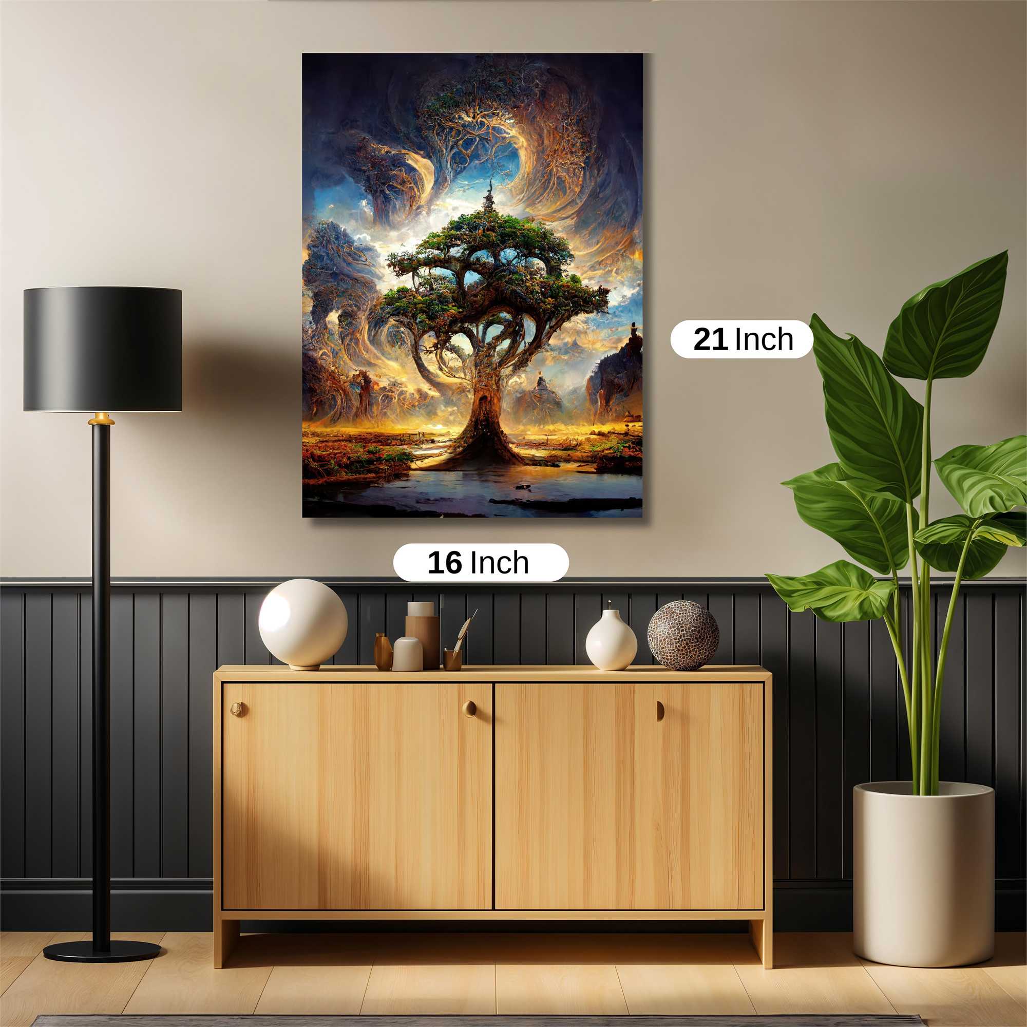 Yggdrasil Enchanting Safe Wall Magnetic / M