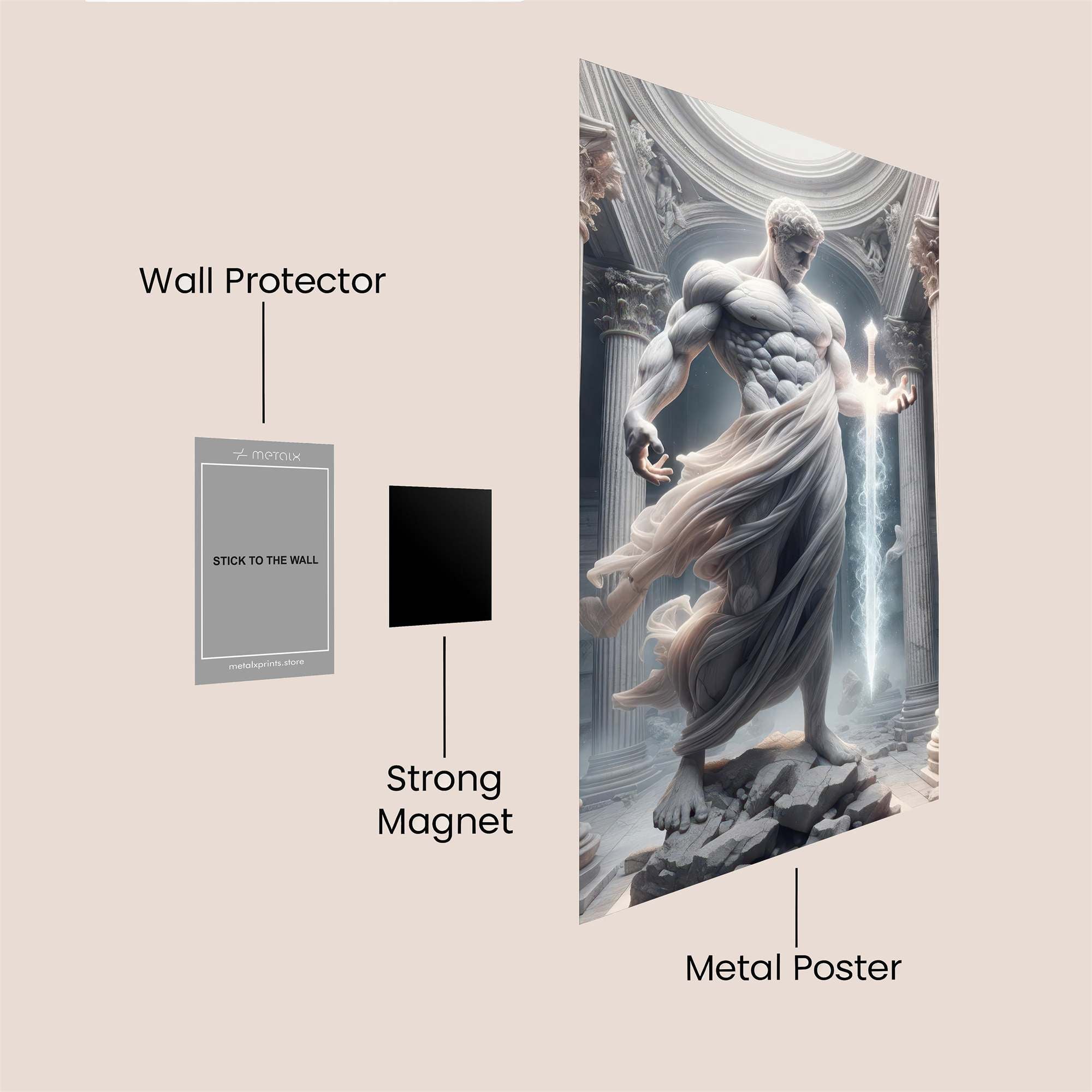 Apollo Radiant Safe Wall Magnetic / M
