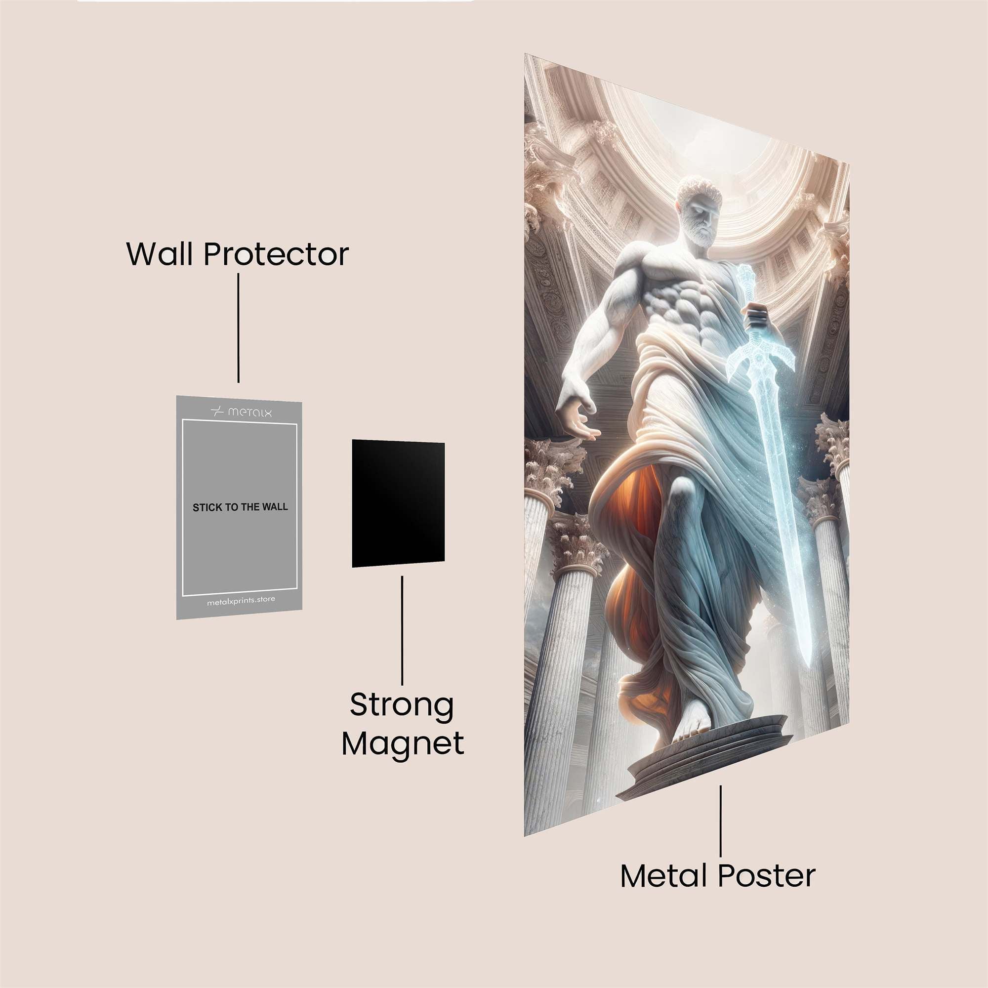 Apollo Radiant Safe Wall Magnetic / M