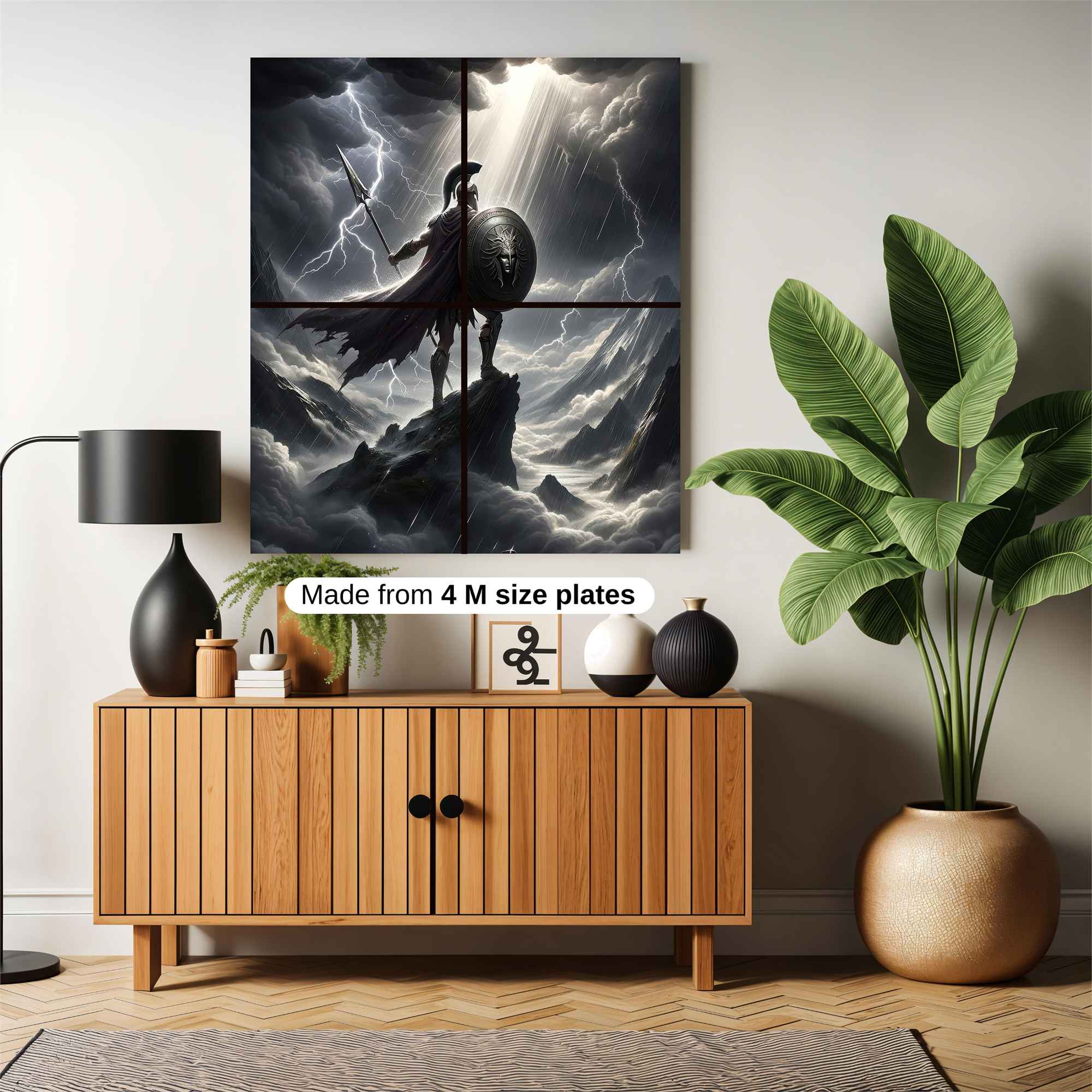 Zeus Ascends Safe Wall Magnetic / M