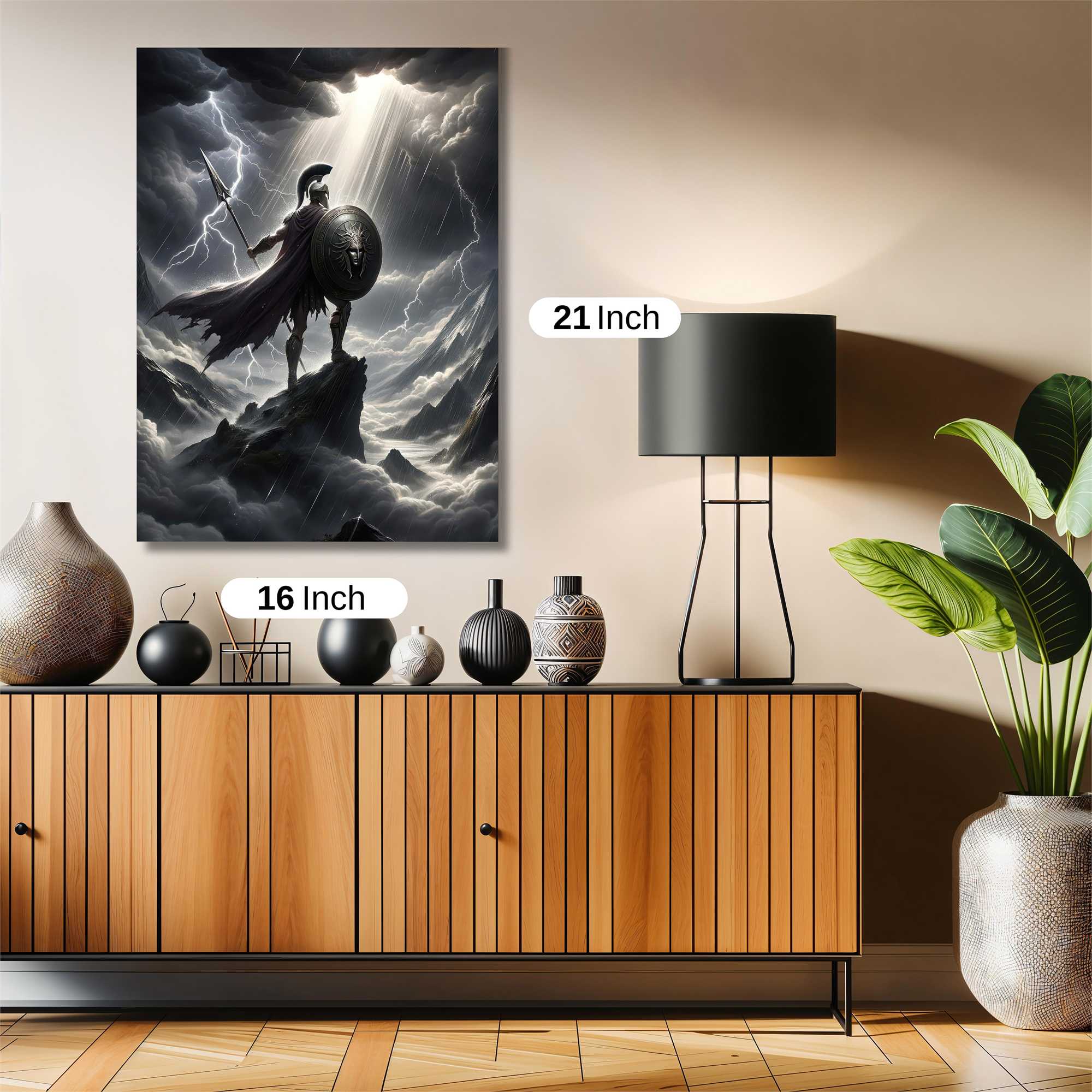 Zeus Ascends Safe Wall Magnetic / M