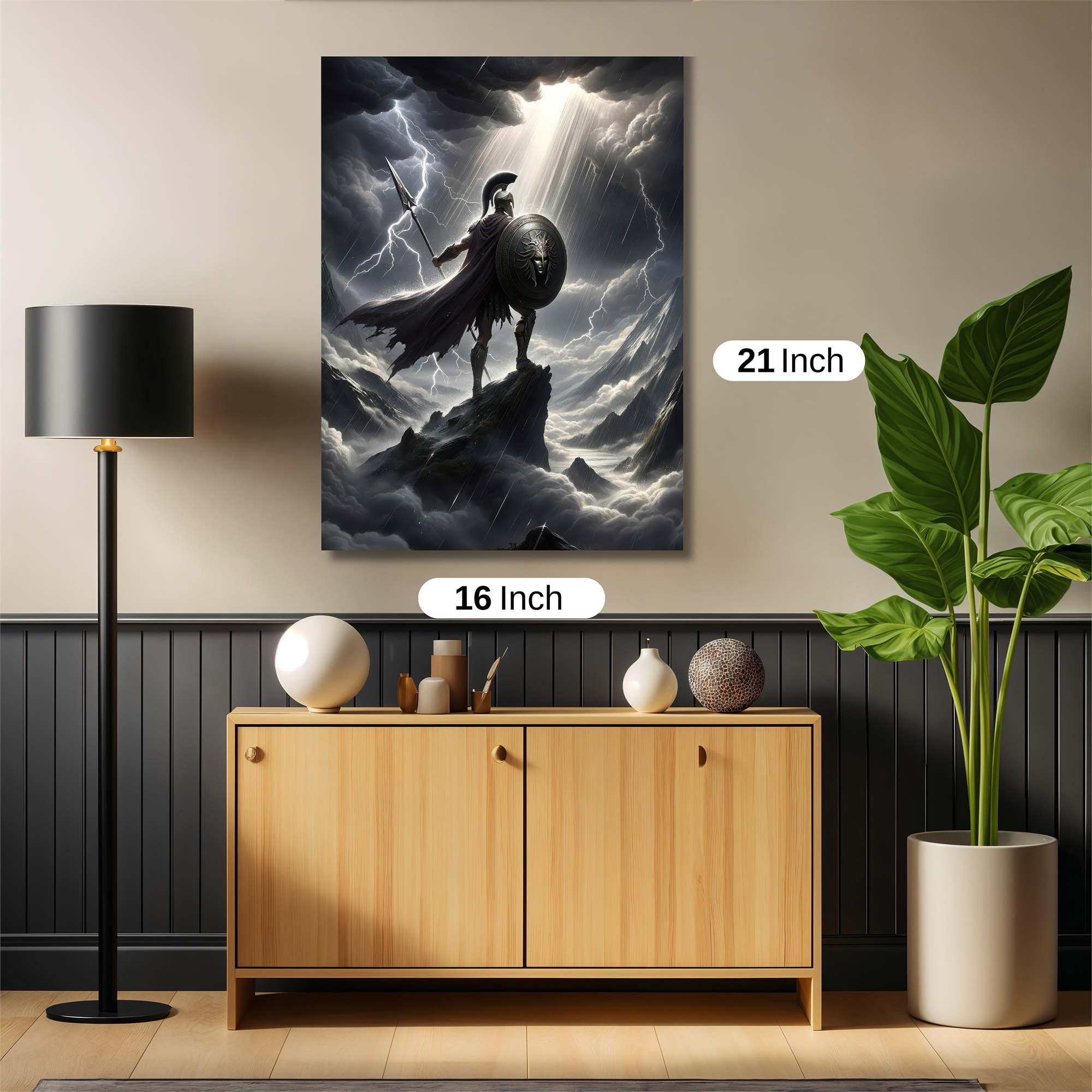 Zeus Ascends Safe Wall Magnetic / M
