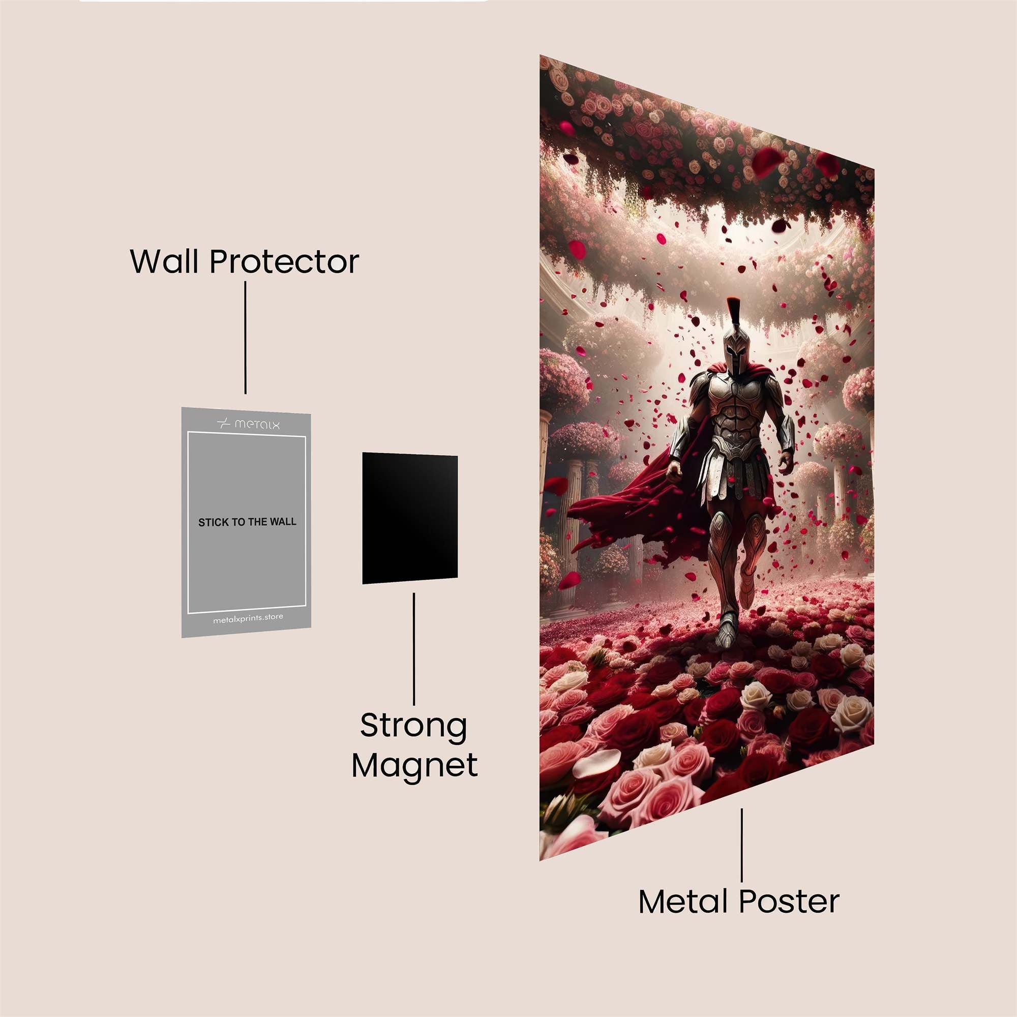 Spartan Romance Safe Wall Magnetic / M