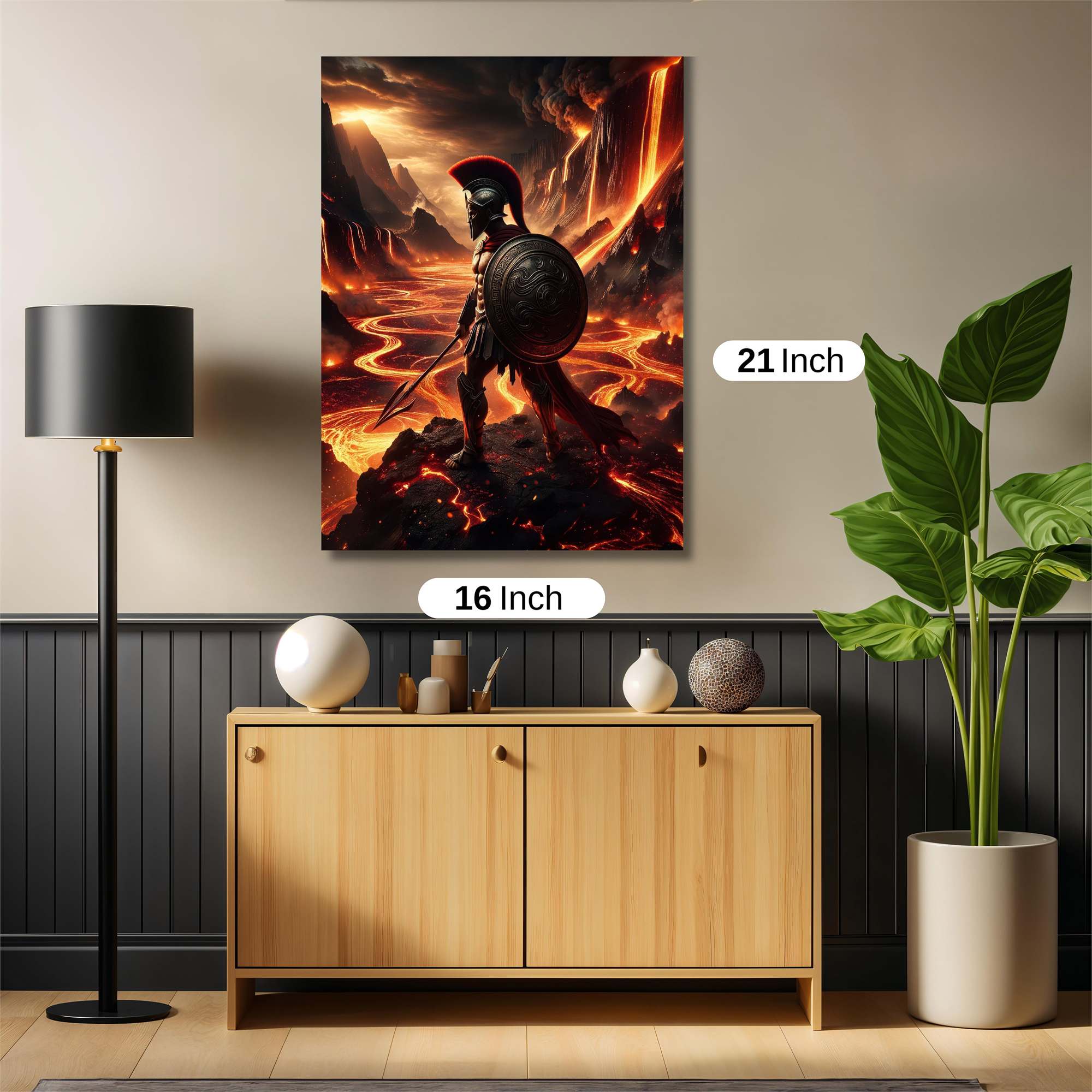 Hades' Inferno Safe Wall Magnetic / M