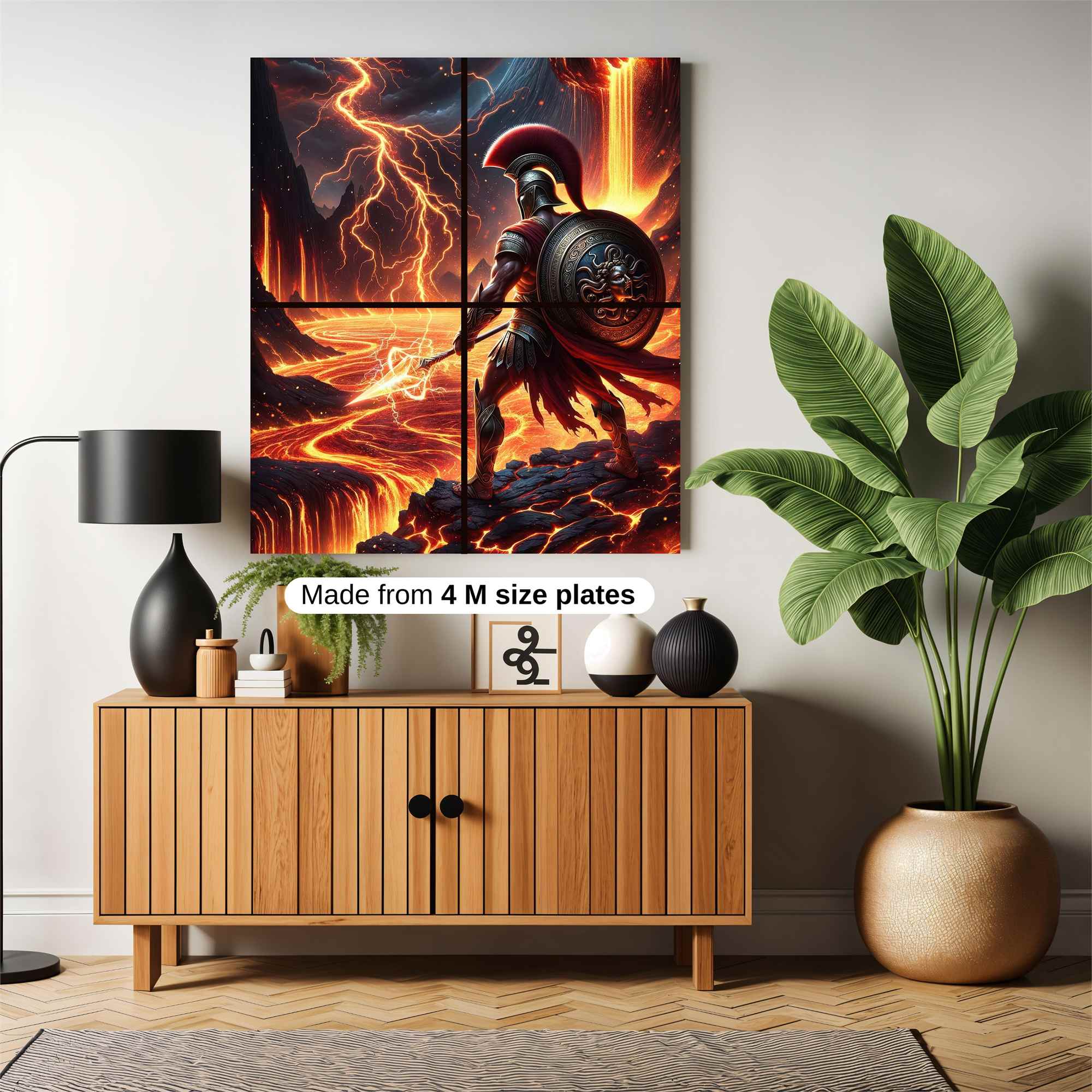 Zeus Enraged Safe Wall Magnetic / M