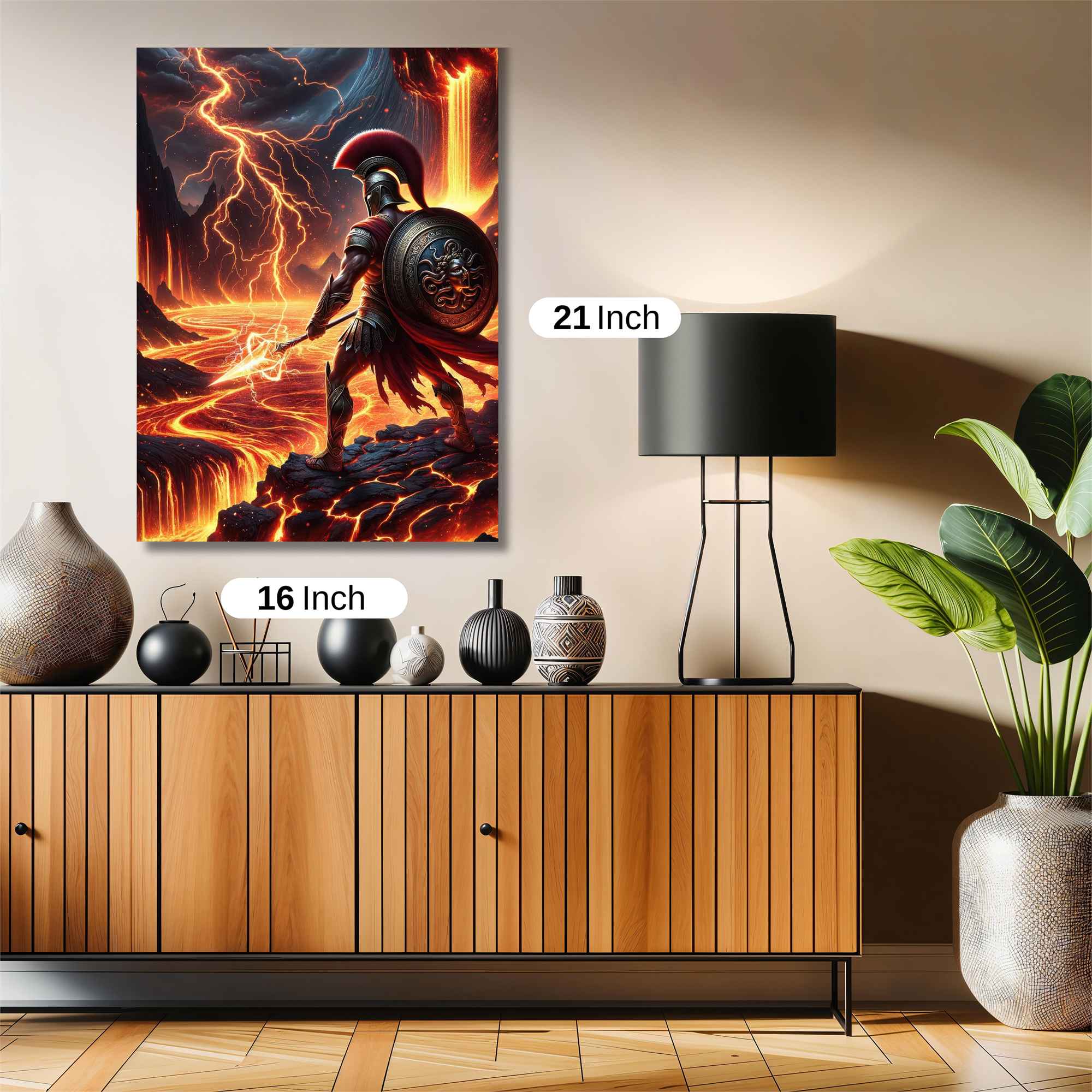Zeus Enraged Safe Wall Magnetic / M
