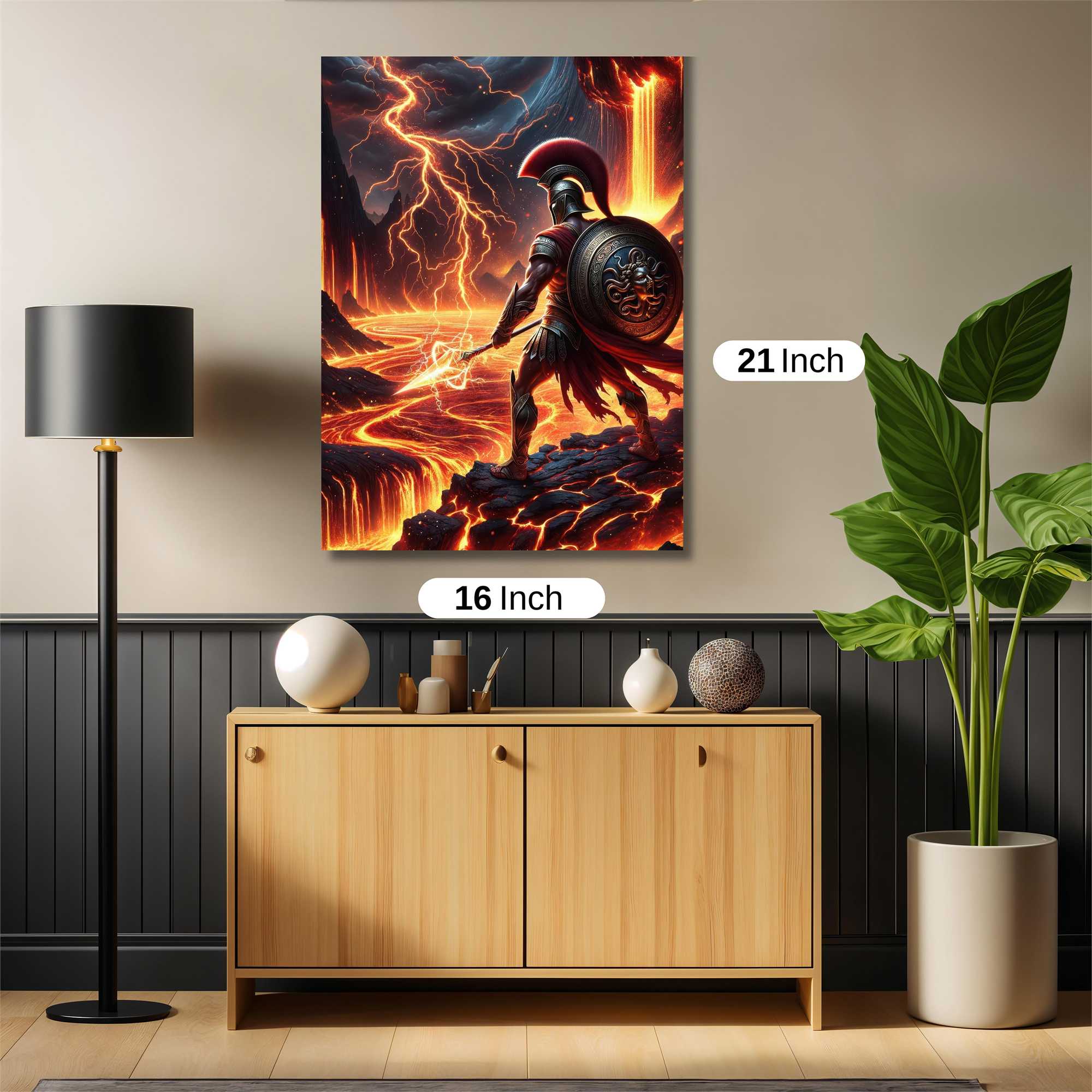 Zeus Enraged Safe Wall Magnetic / M
