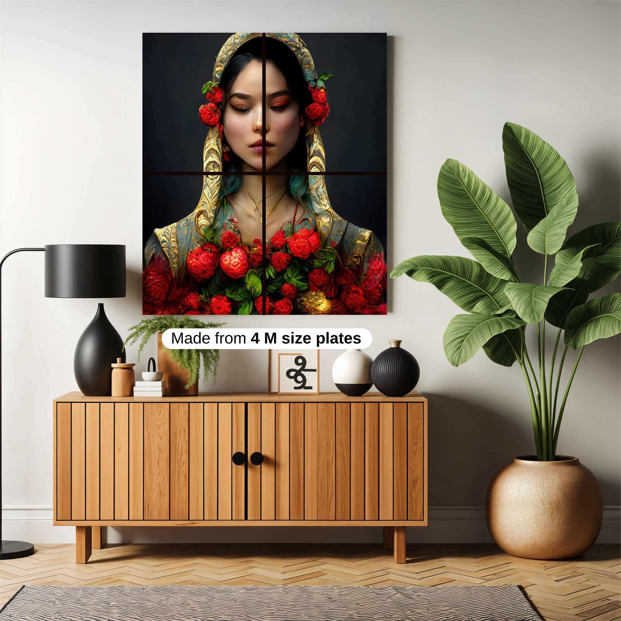 Rosy Serenity Safe Wall Magnetic / M