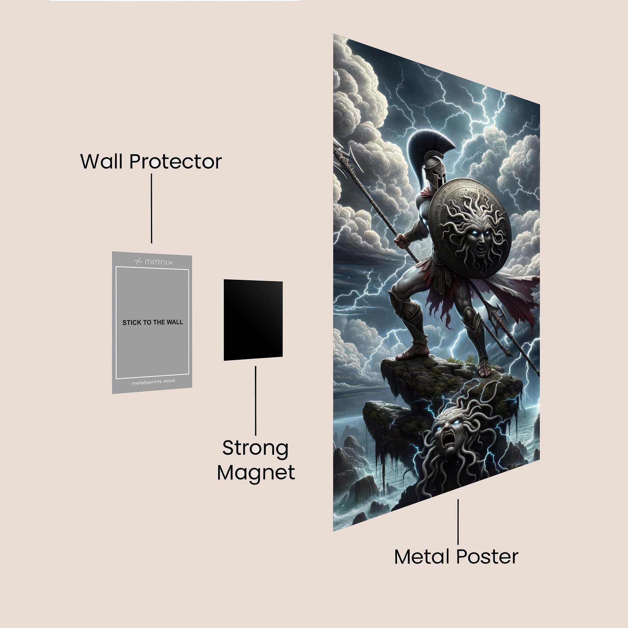 Zeus Tempest Safe Wall Magnetic / M